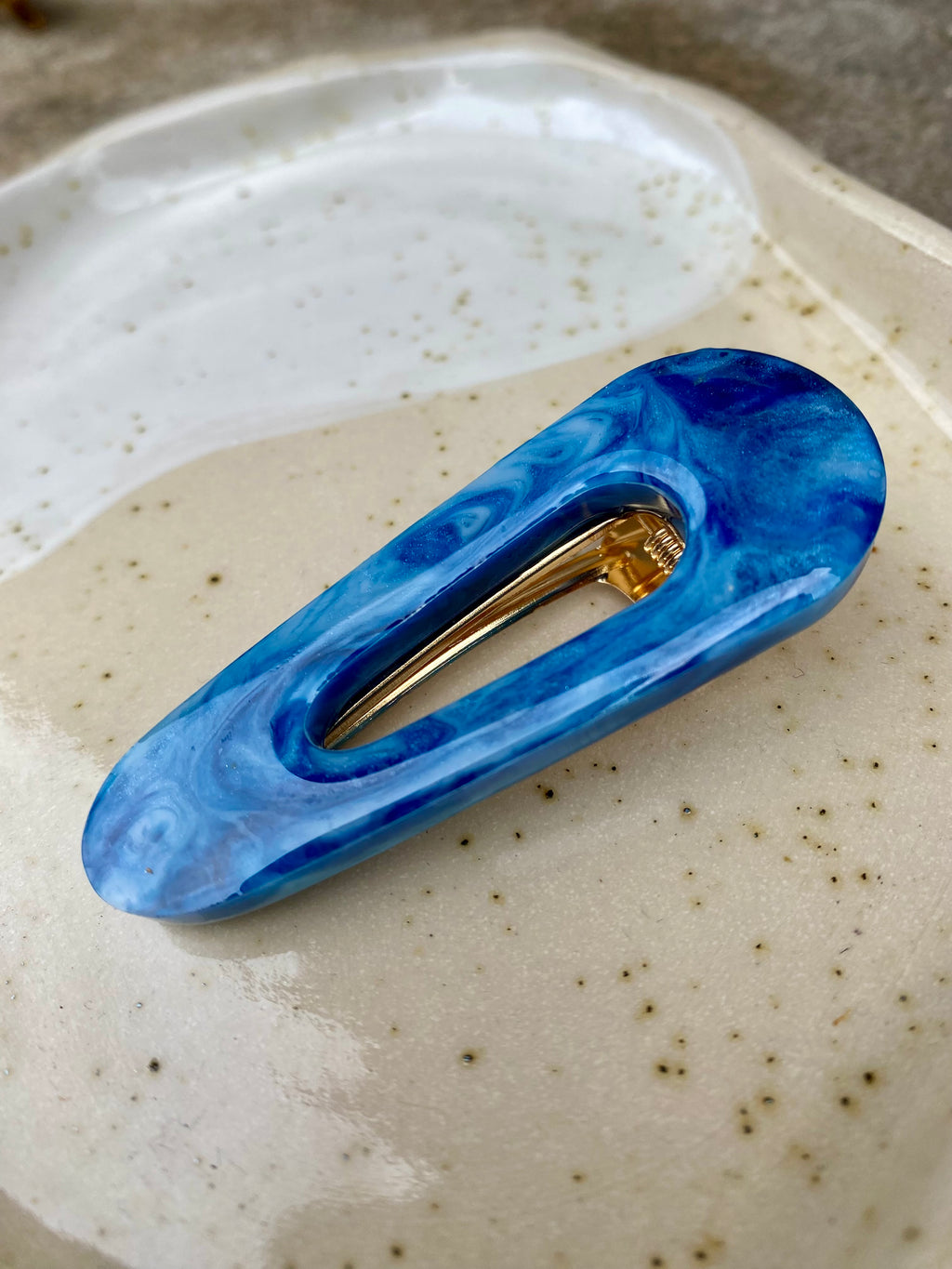 Handmade Resin Hair Clip