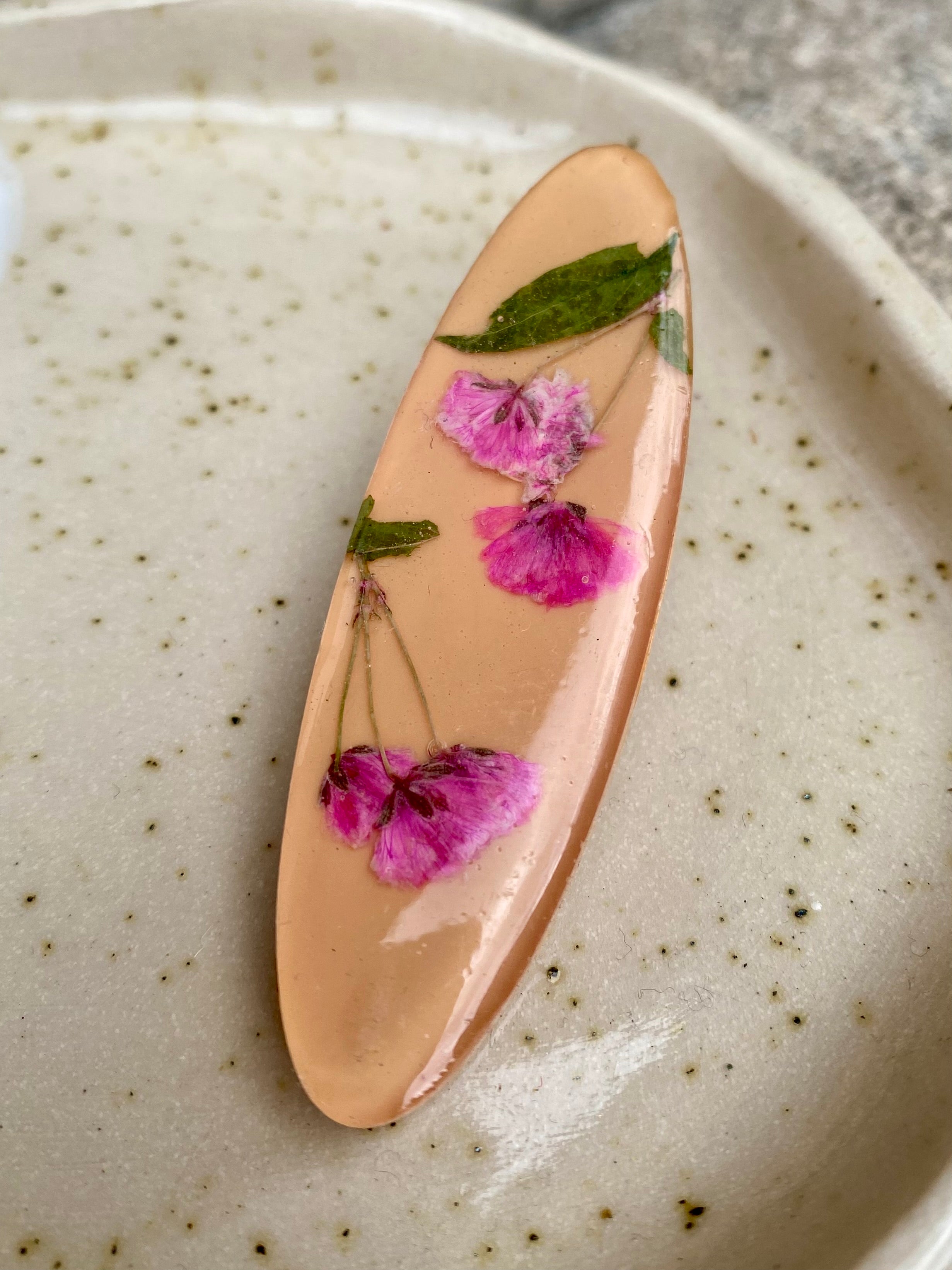 Handmade Resin Hairclip