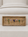 Mangowood & Resin Flower Tray