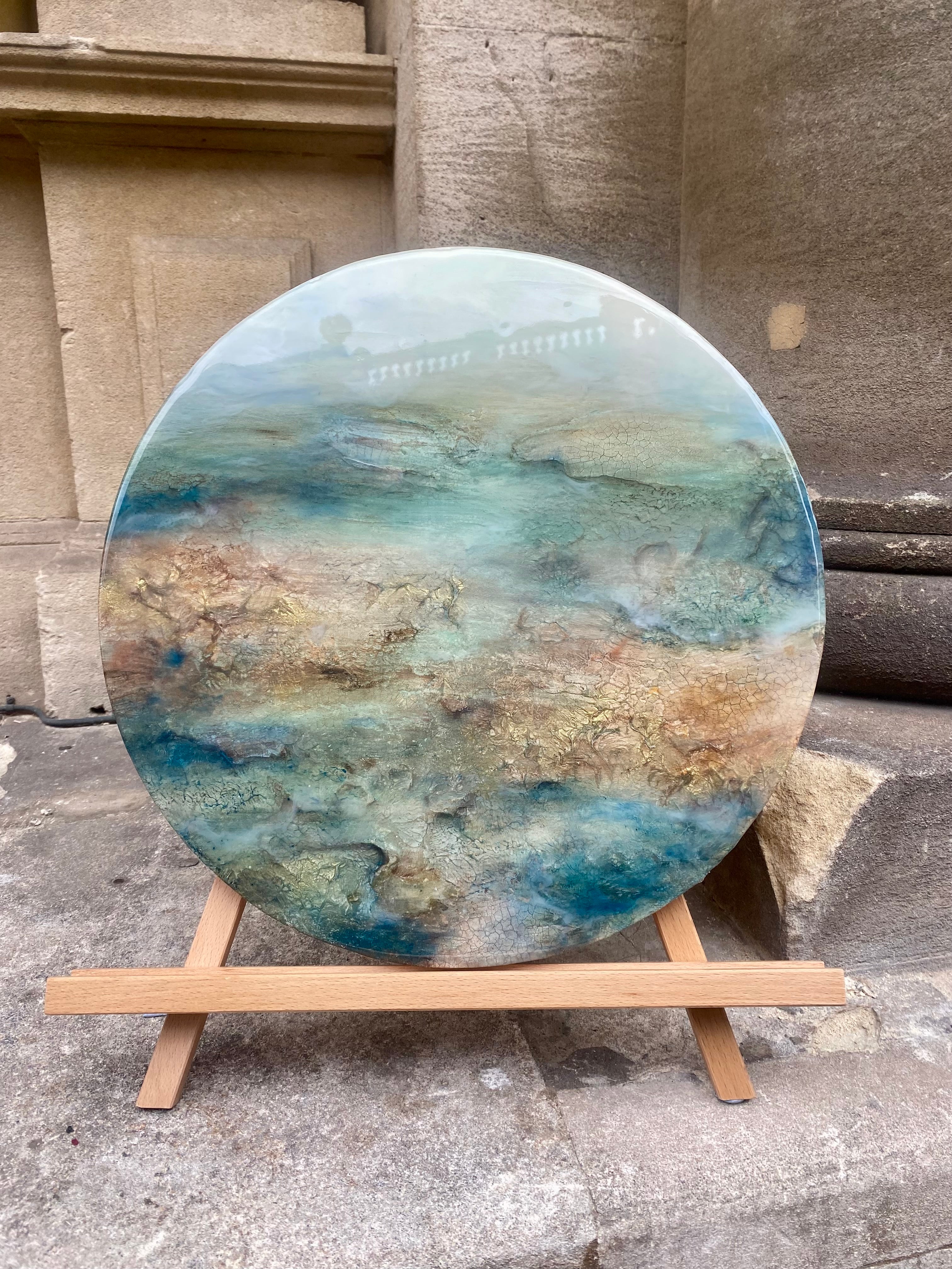 ‘Into the Wild’ Abstract Resin Art Piece