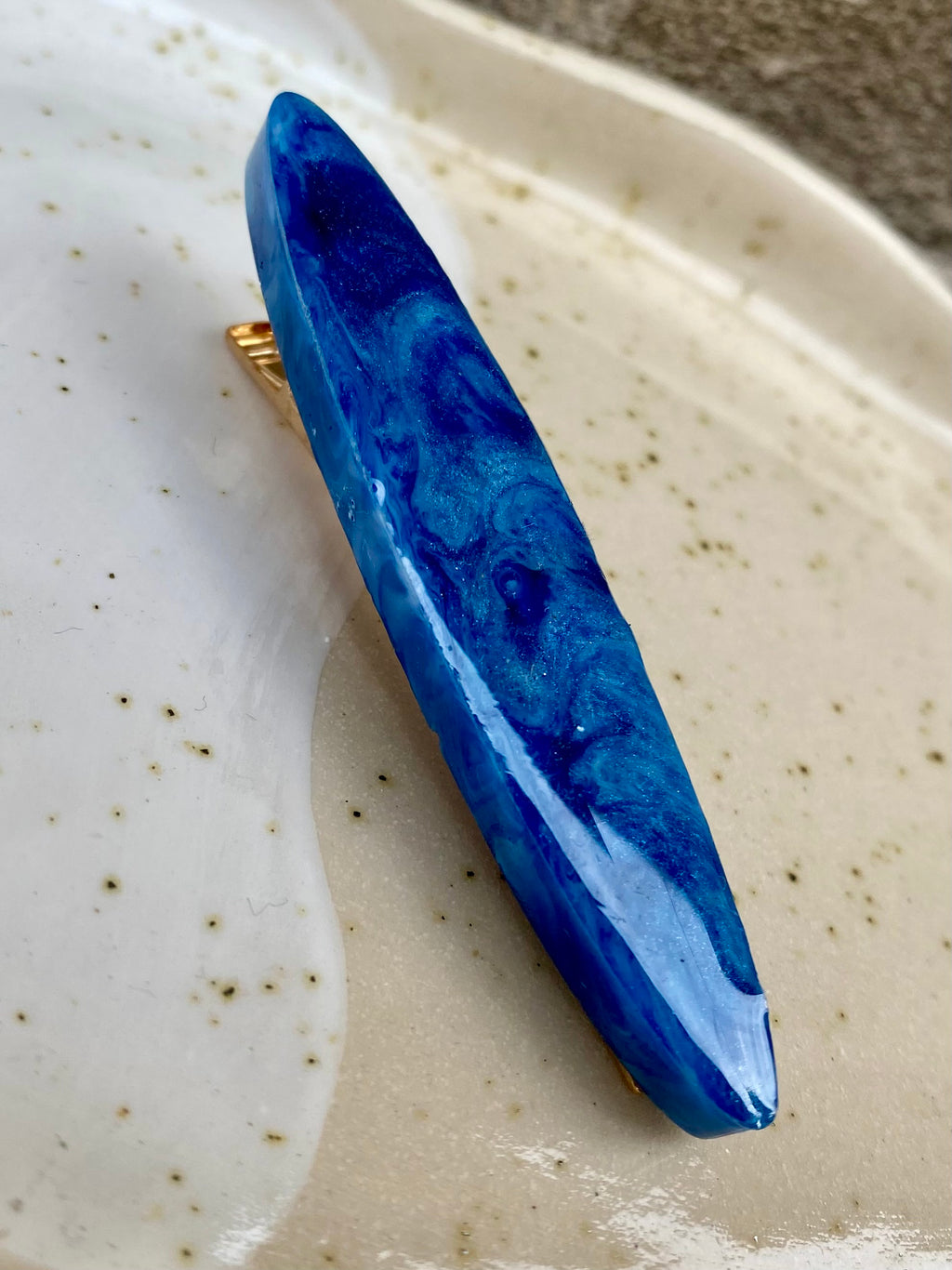 Handmade Resin Hair Clip