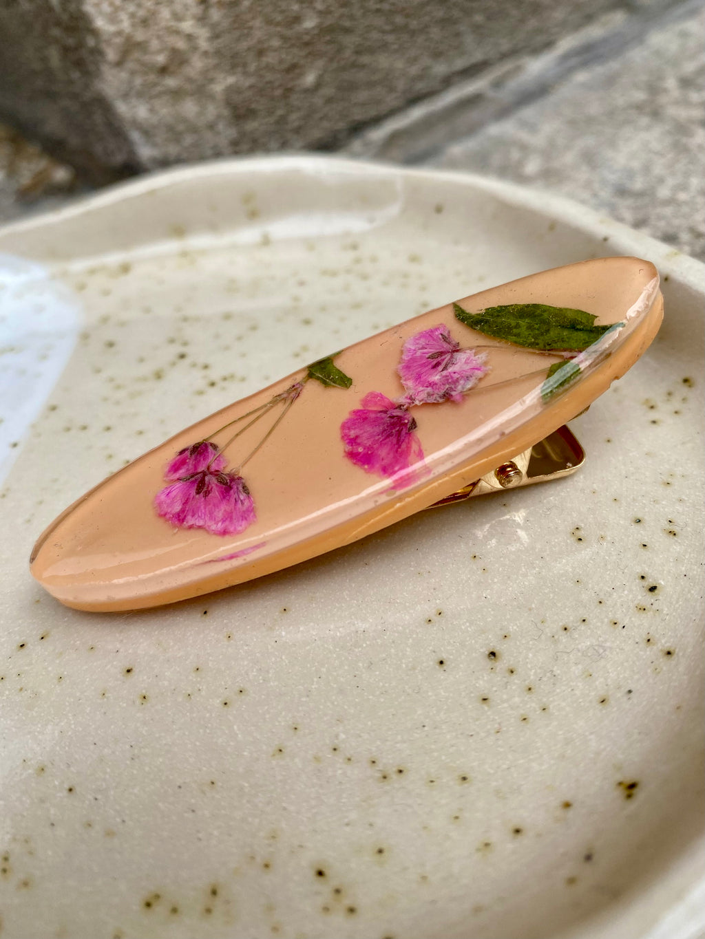 Handmade Resin Hairclip