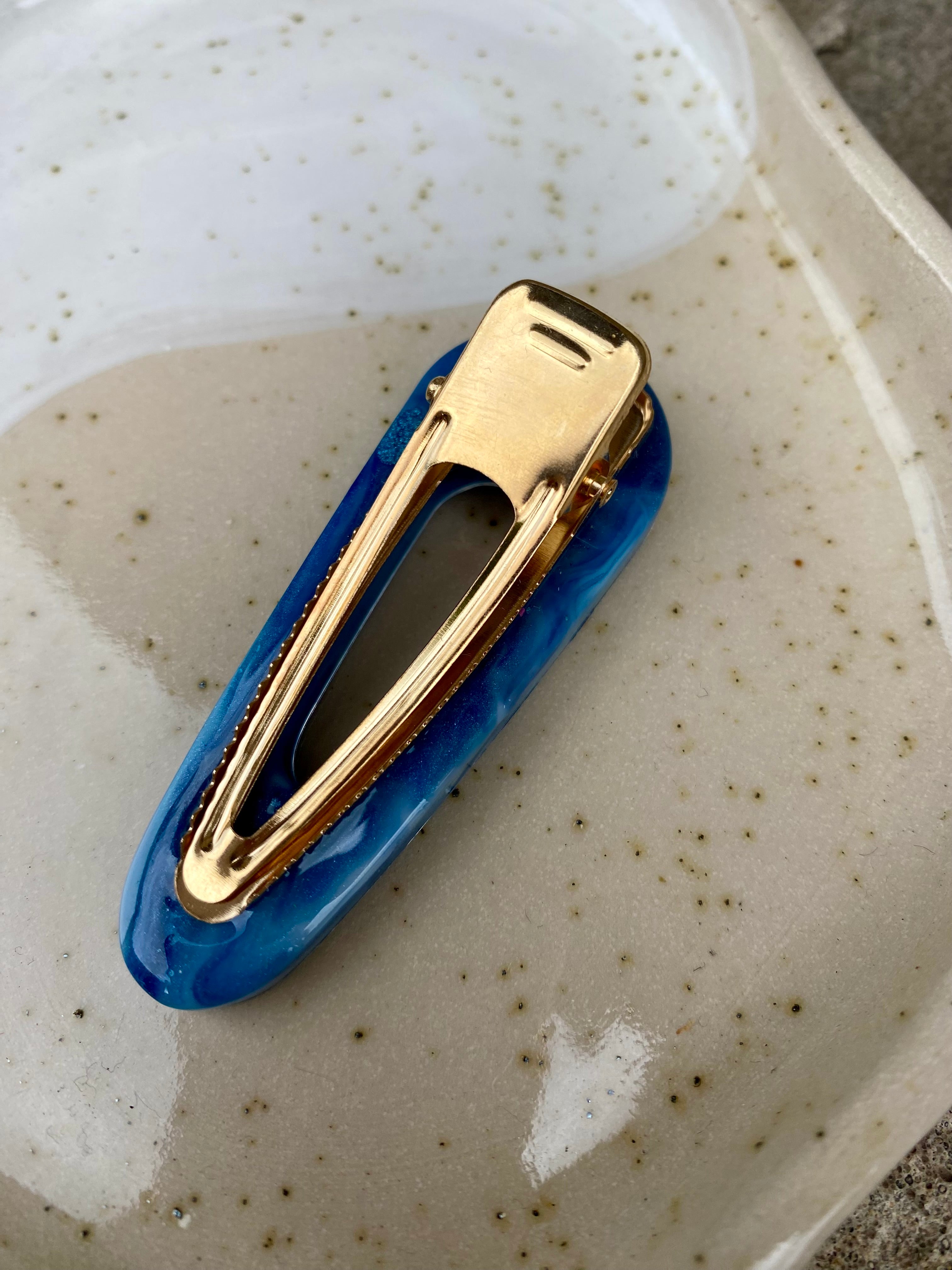 Handmade Resin Hair Clip