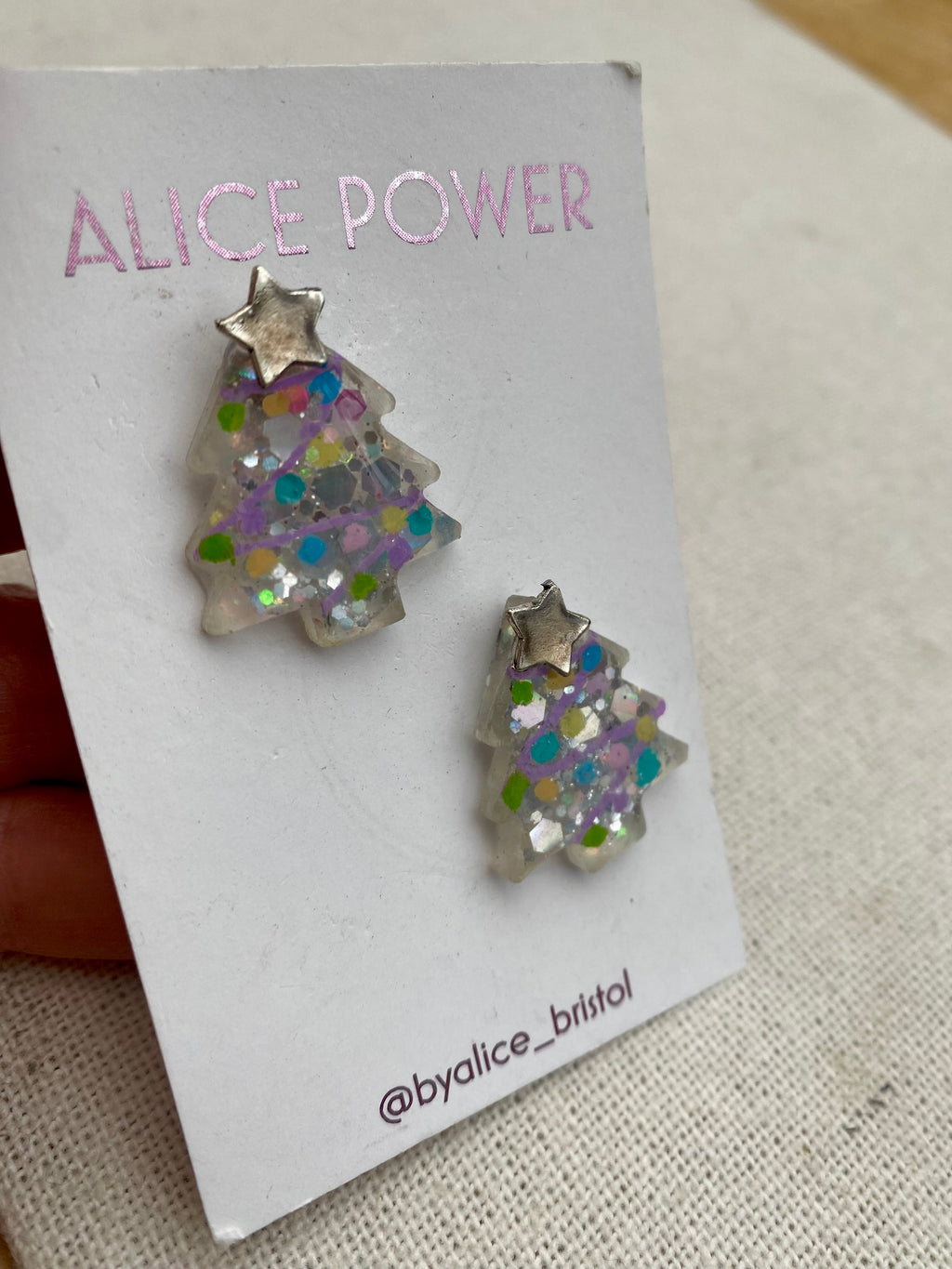 Christmas Tree Earrings