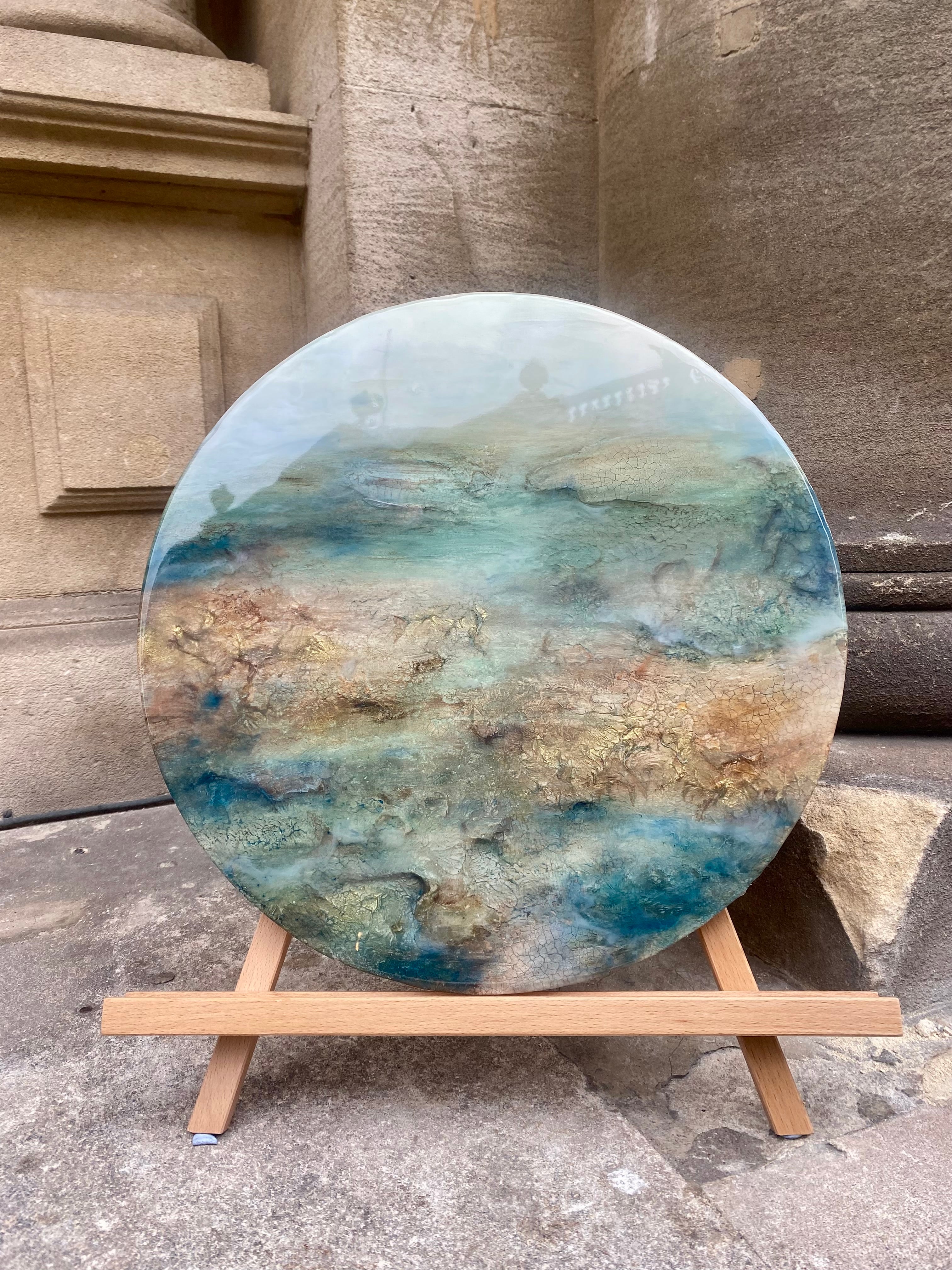 ‘Into the Wild’ Abstract Resin Art Piece
