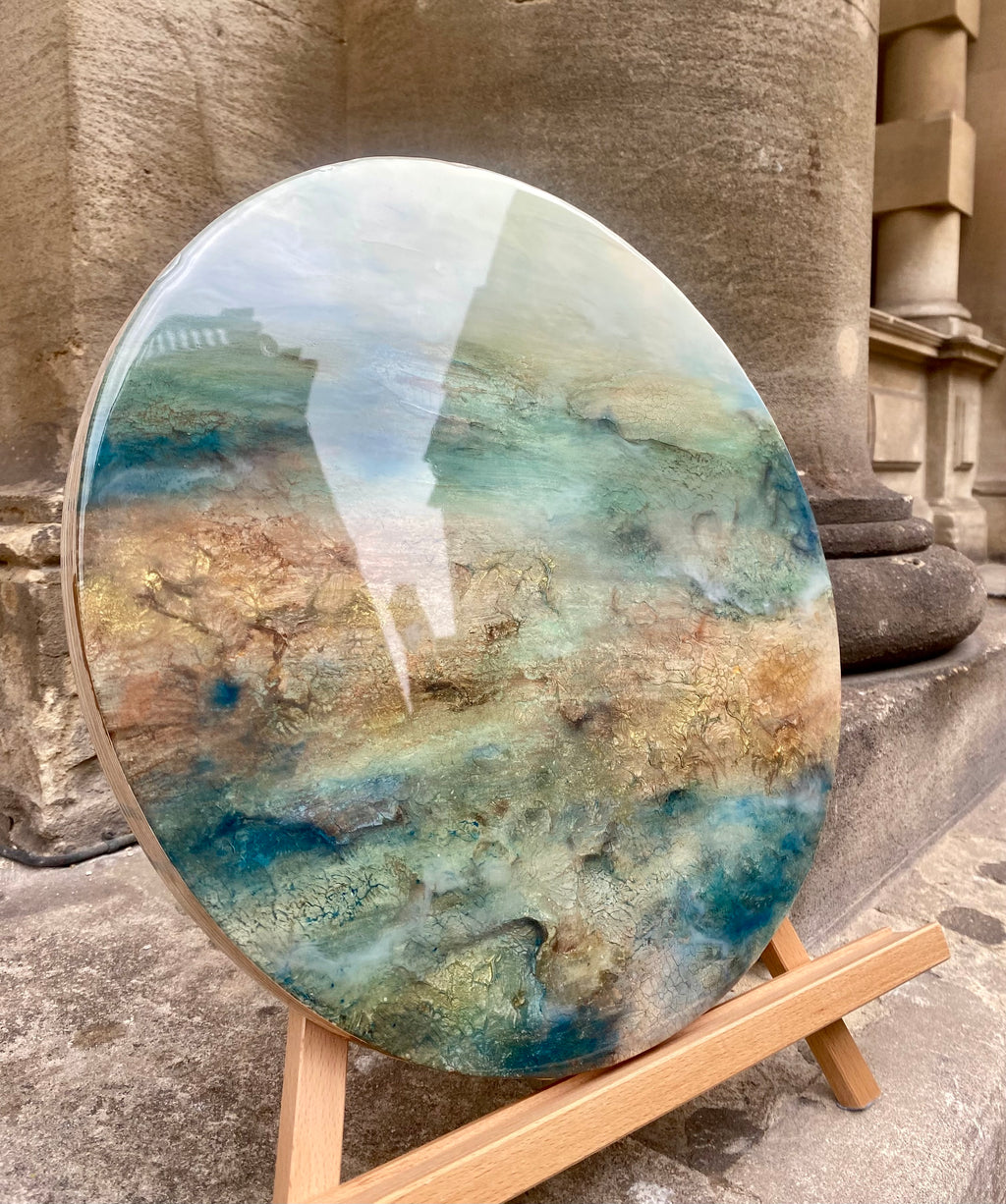 ‘Into the Wild’ Abstract Resin Art Piece