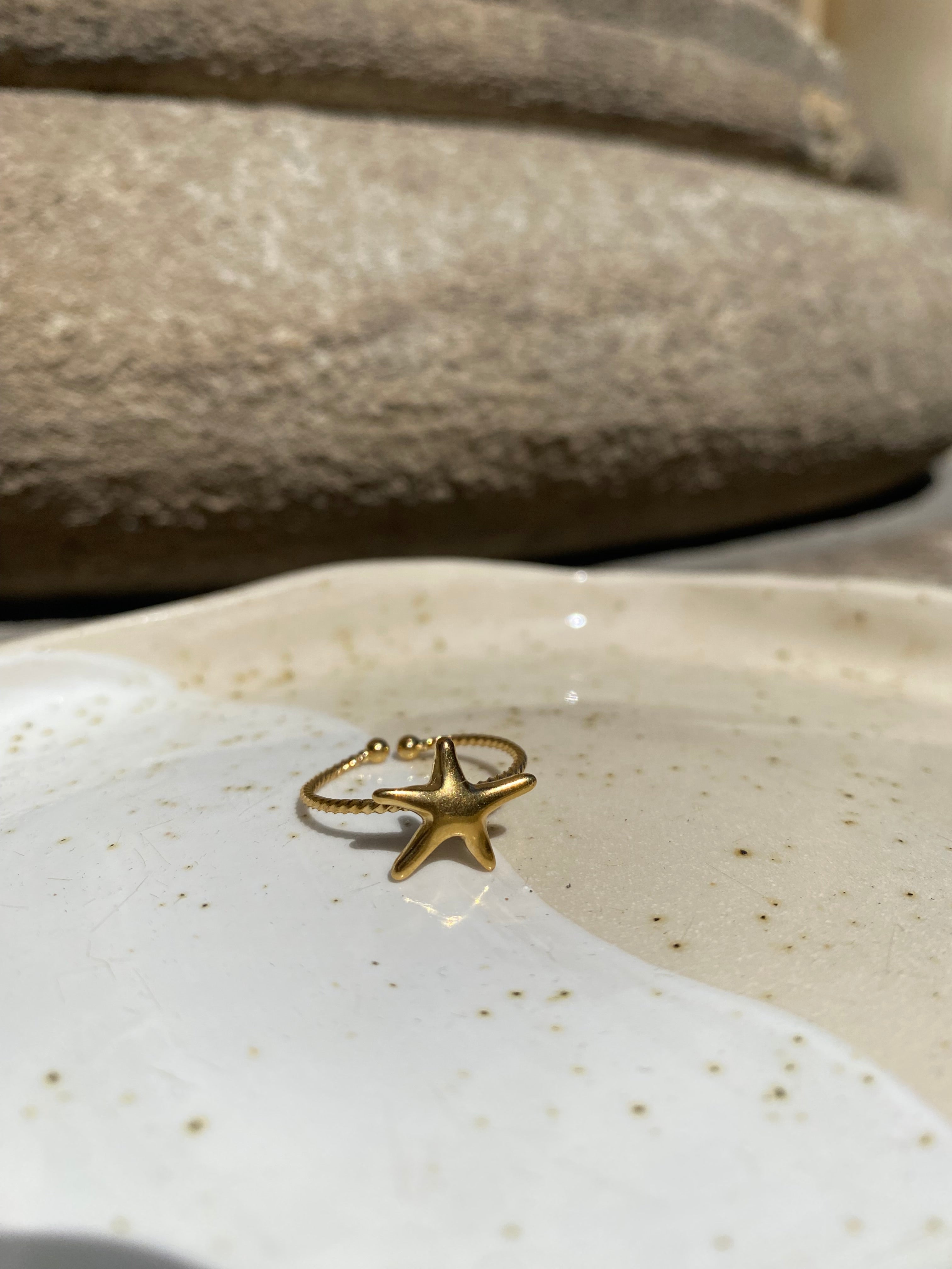 Waterproof Starfish Ring