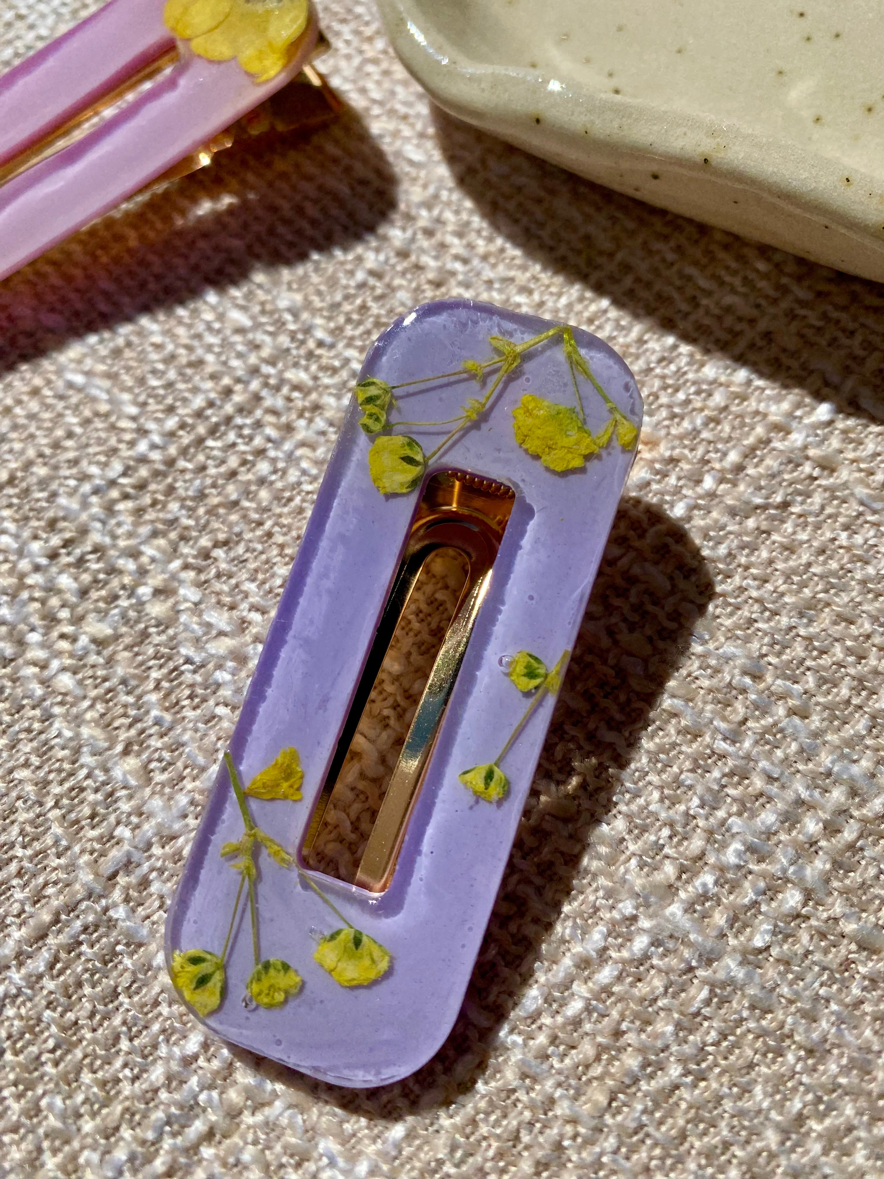 Resin Hair Clip