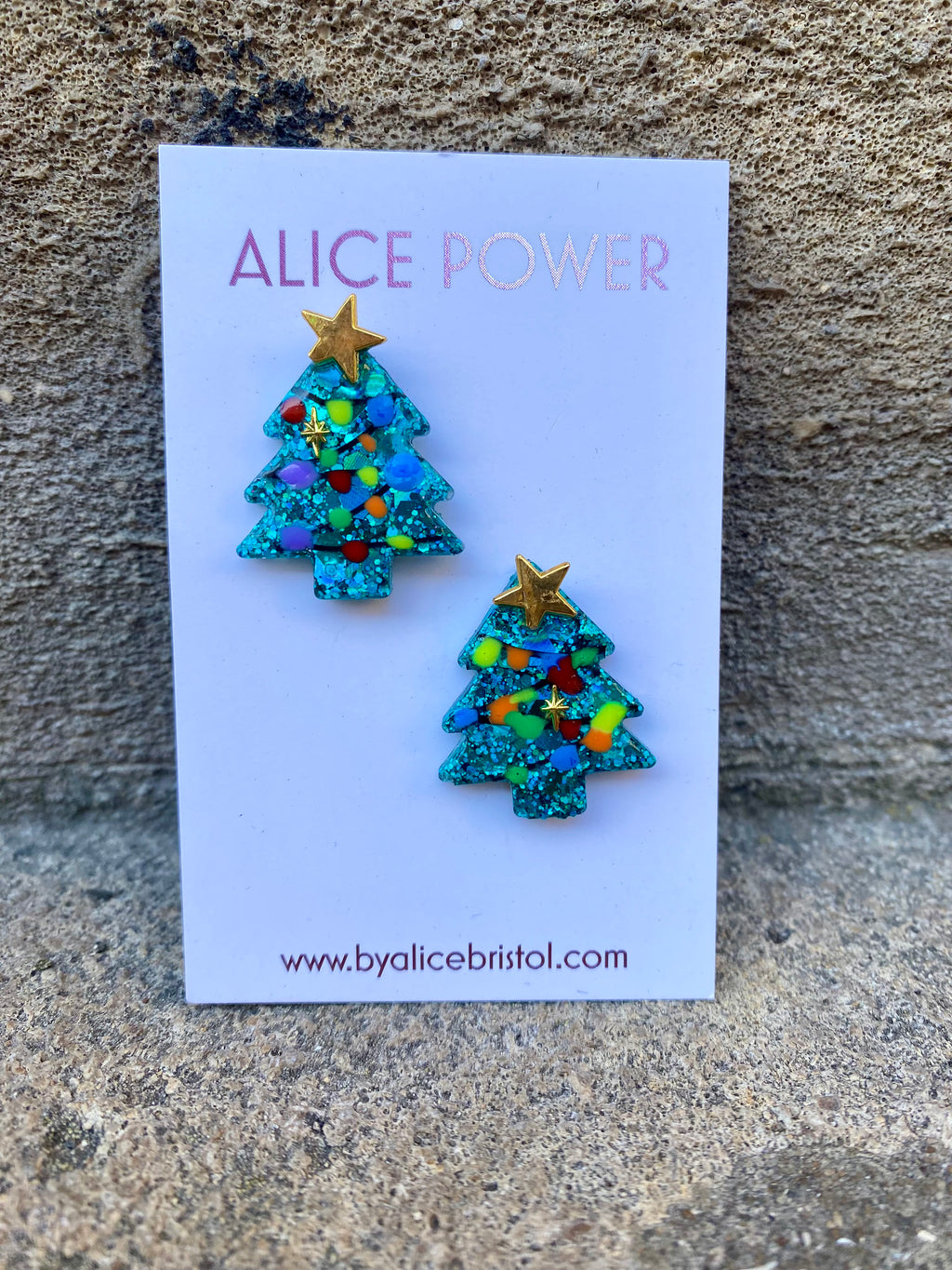 Christmas Tree Earrings