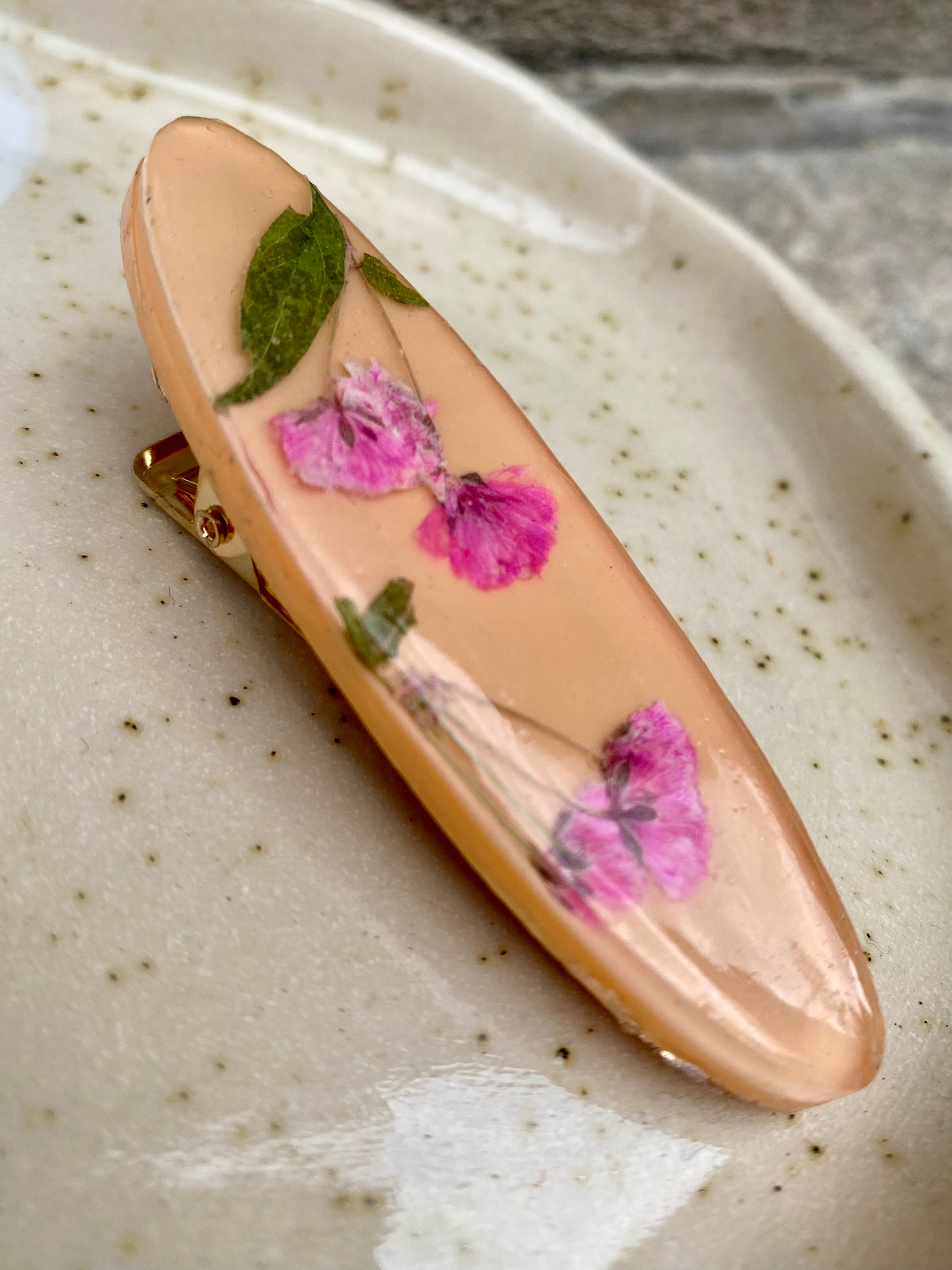 Handmade Resin Hairclip