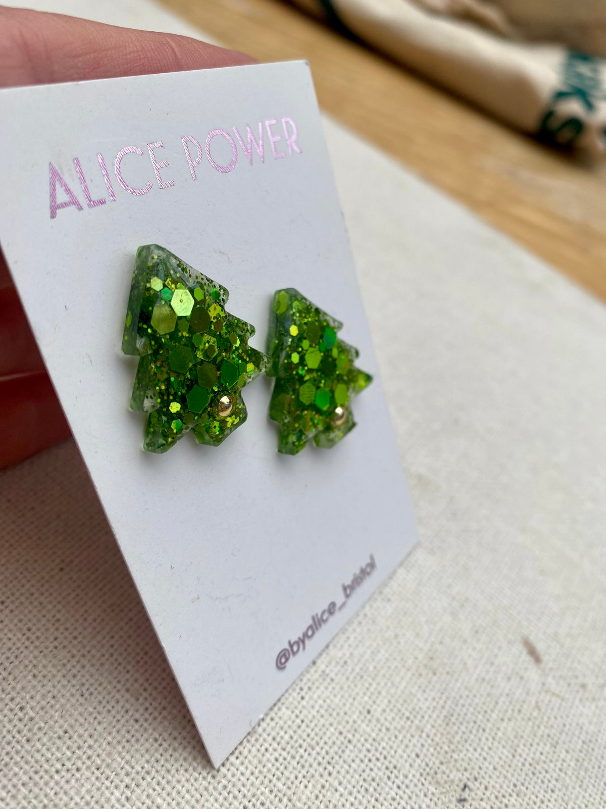 Christmas Tree Earrings