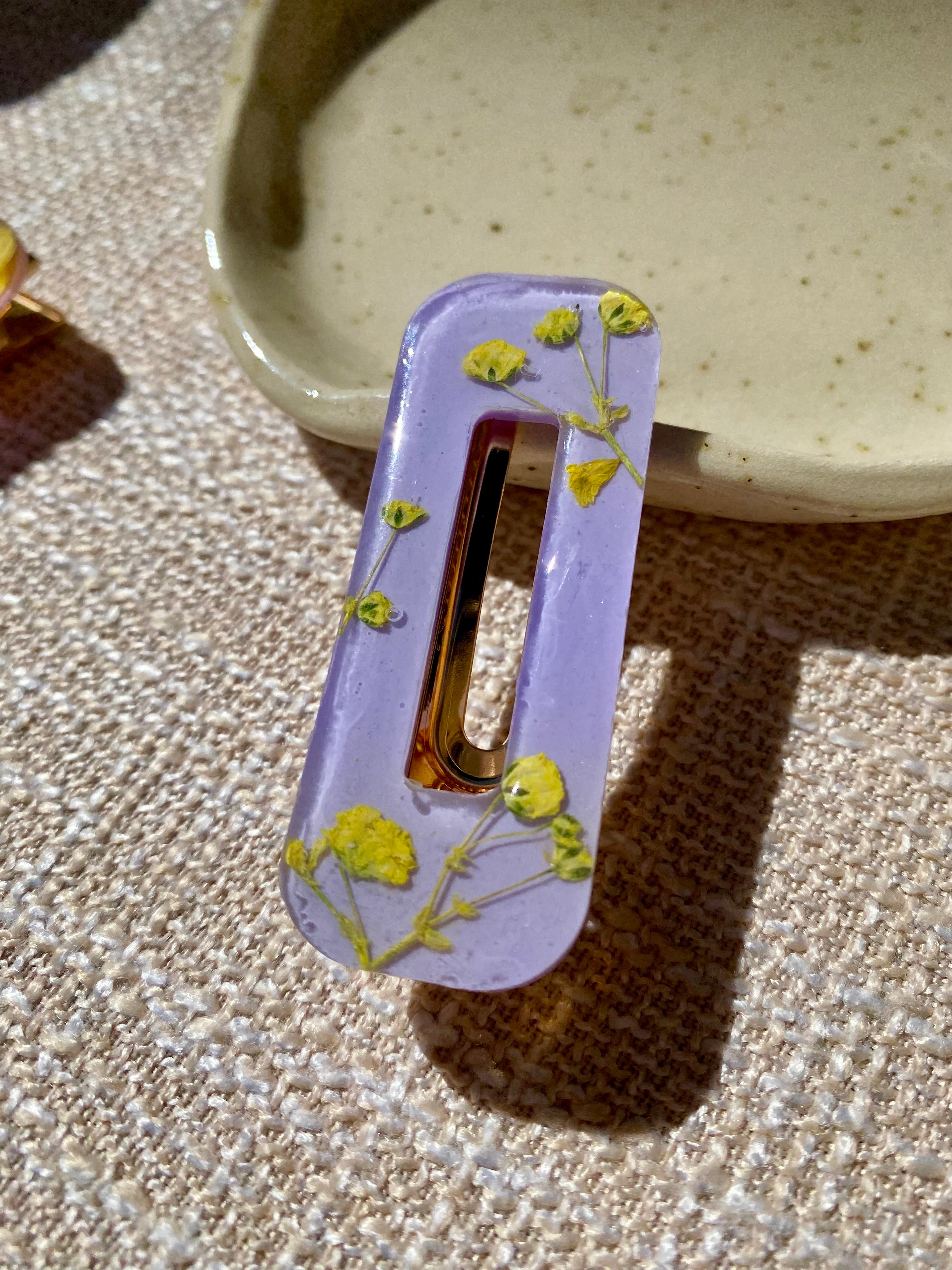 Resin Hair Clip
