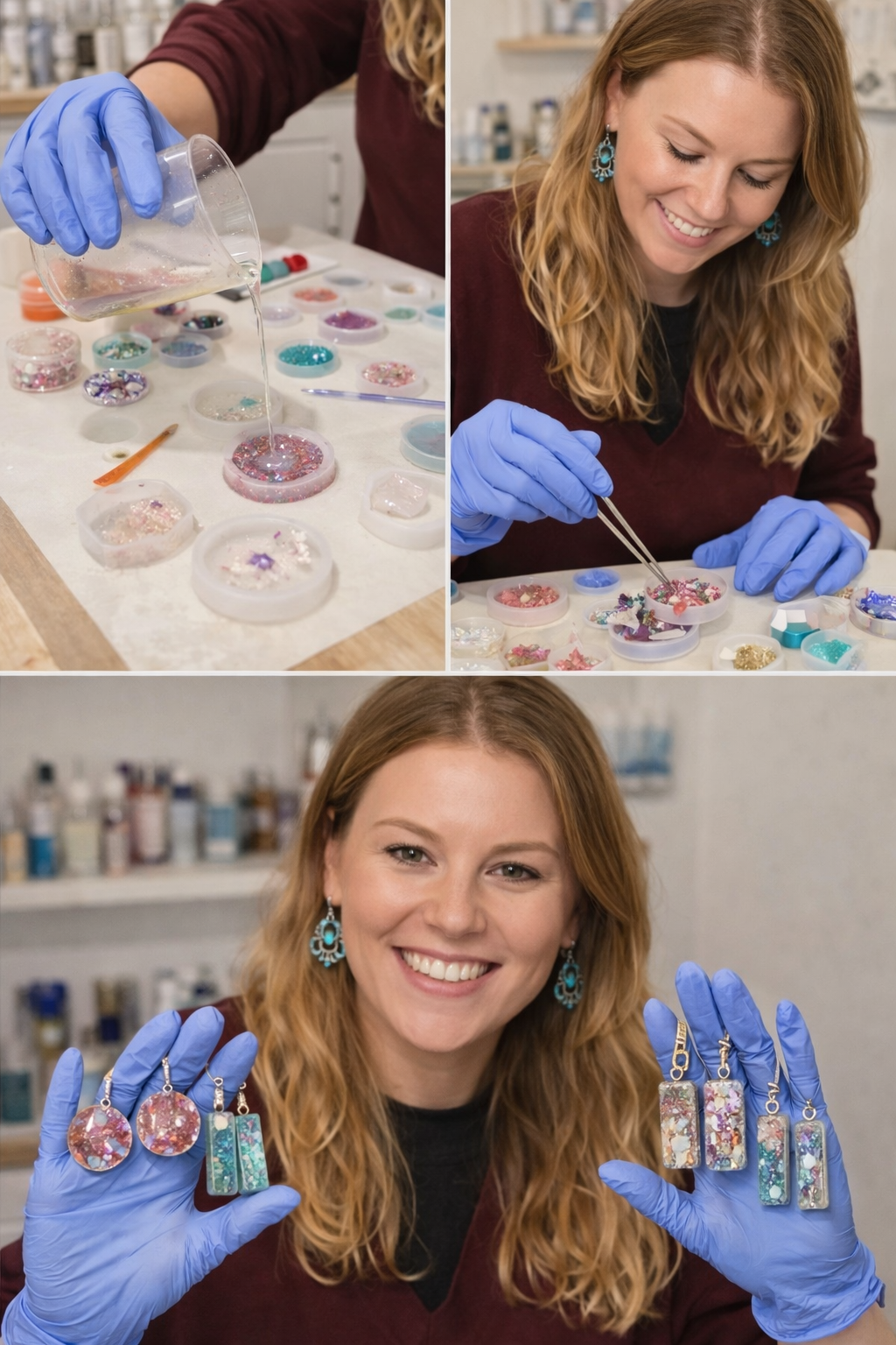 Dried Flower Pendant Workshop - IN PERSON (Bristol UK based)