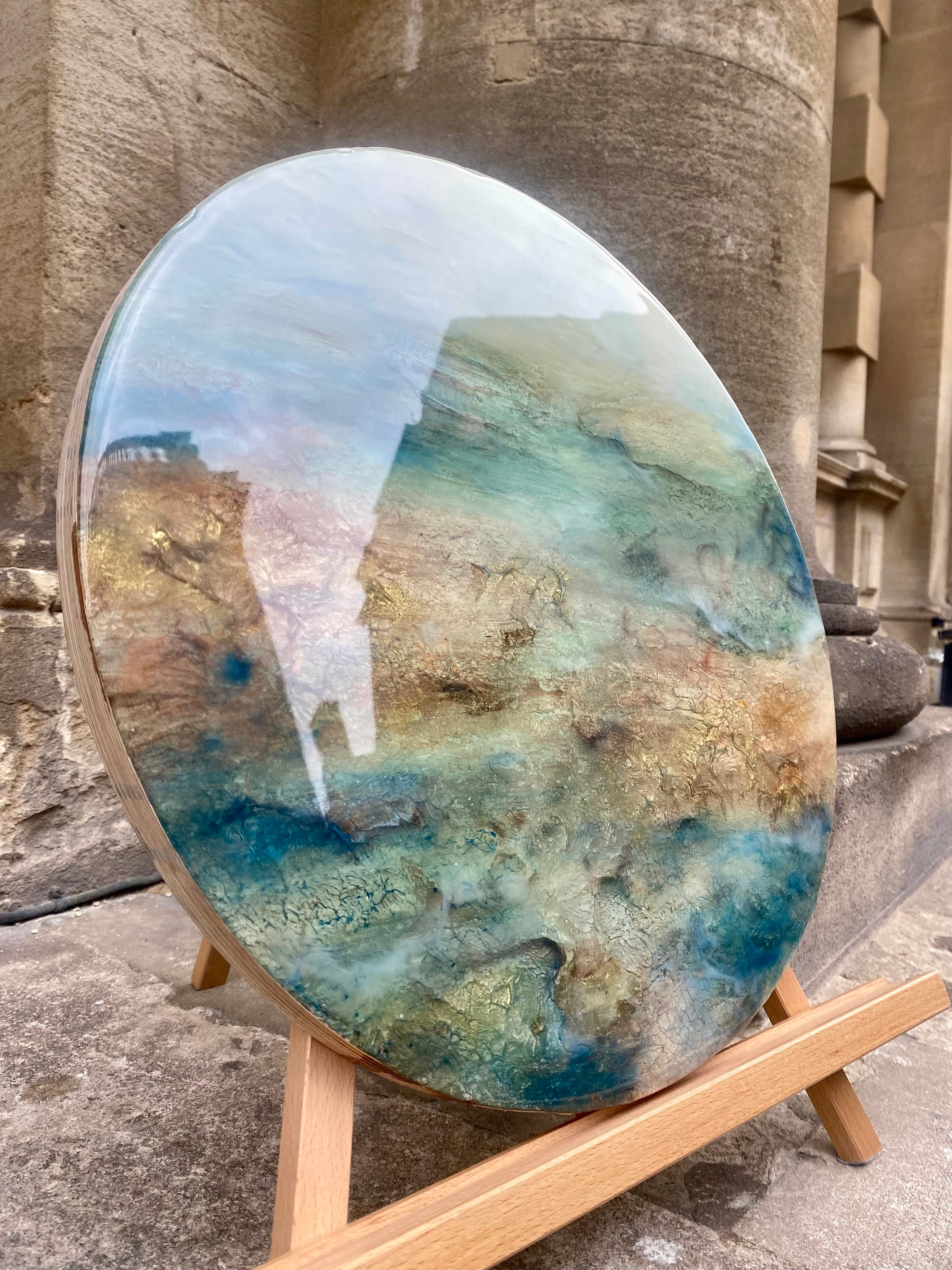 ‘Into the Wild’ Abstract Resin Art Piece