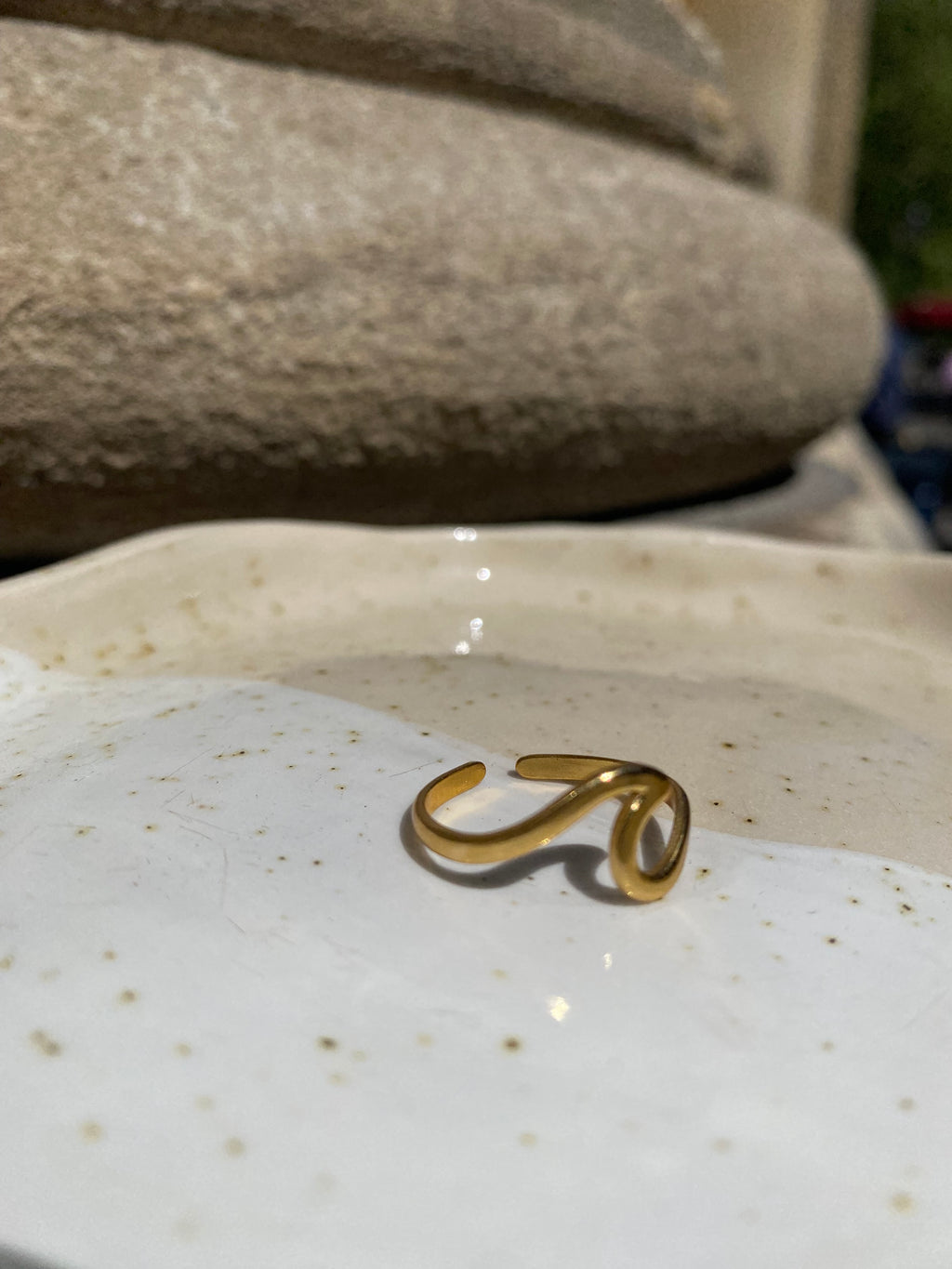 Waterproof Wave Ring