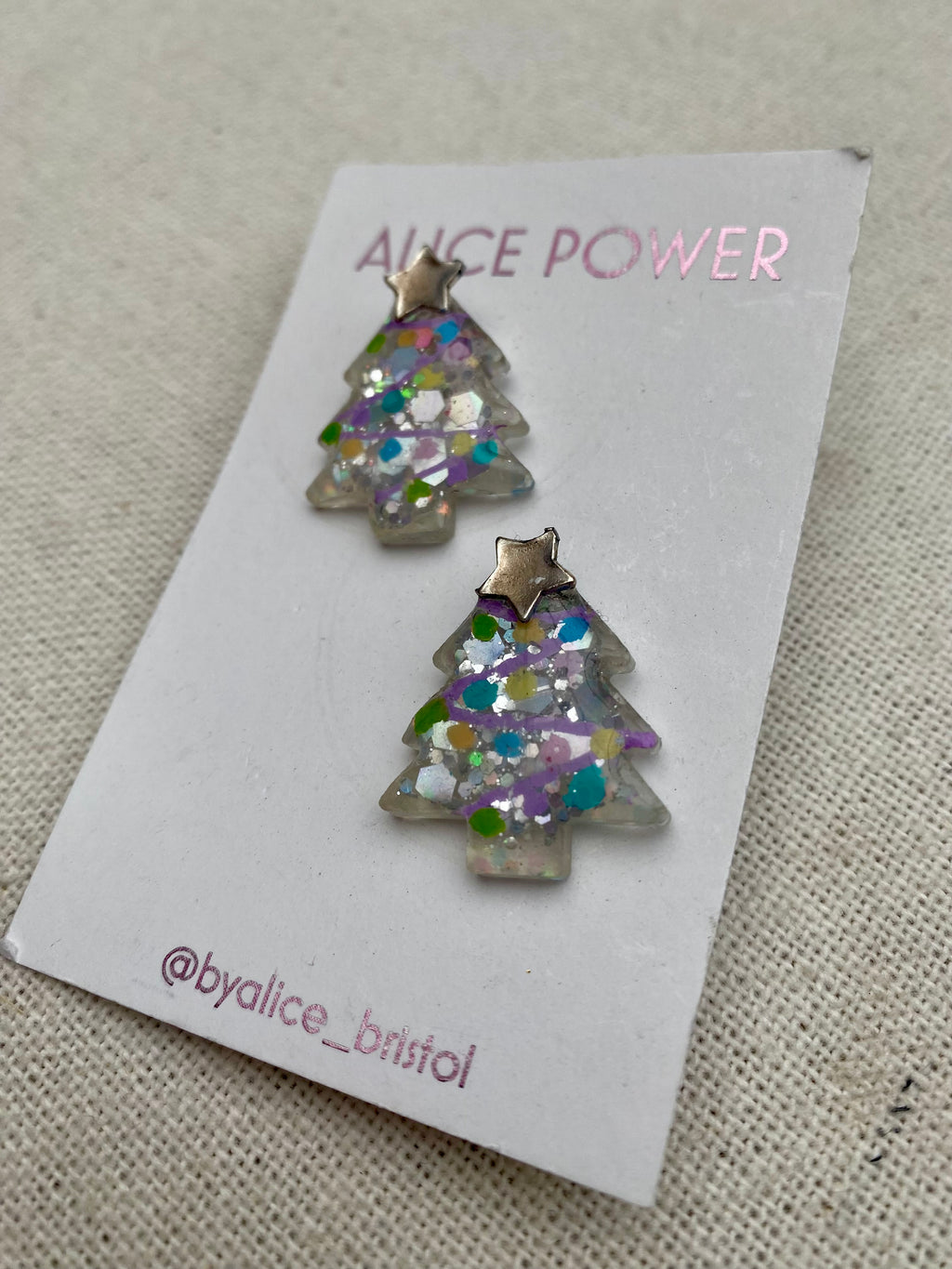 Christmas Tree Earrings