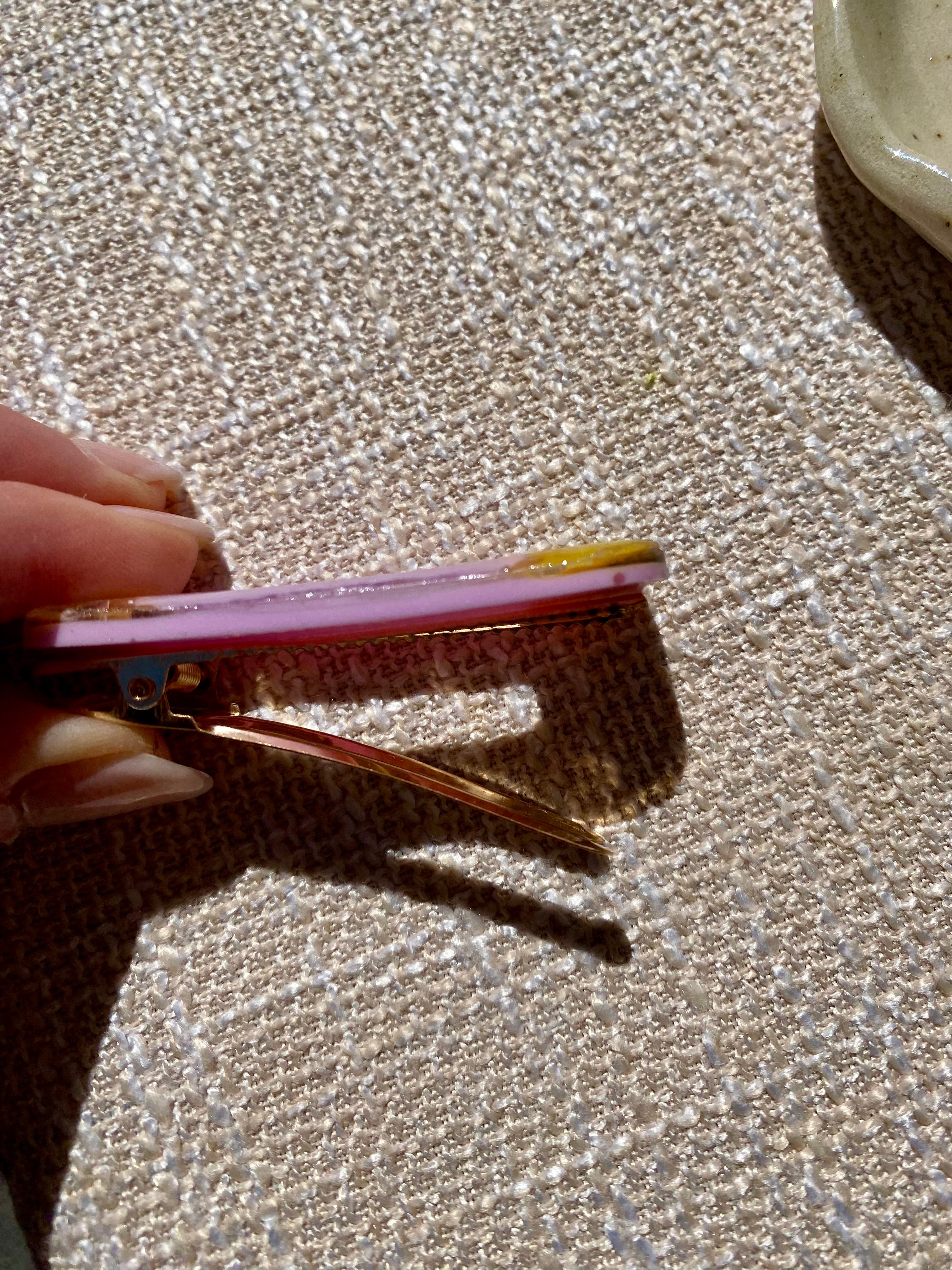 Resin Hair Clip