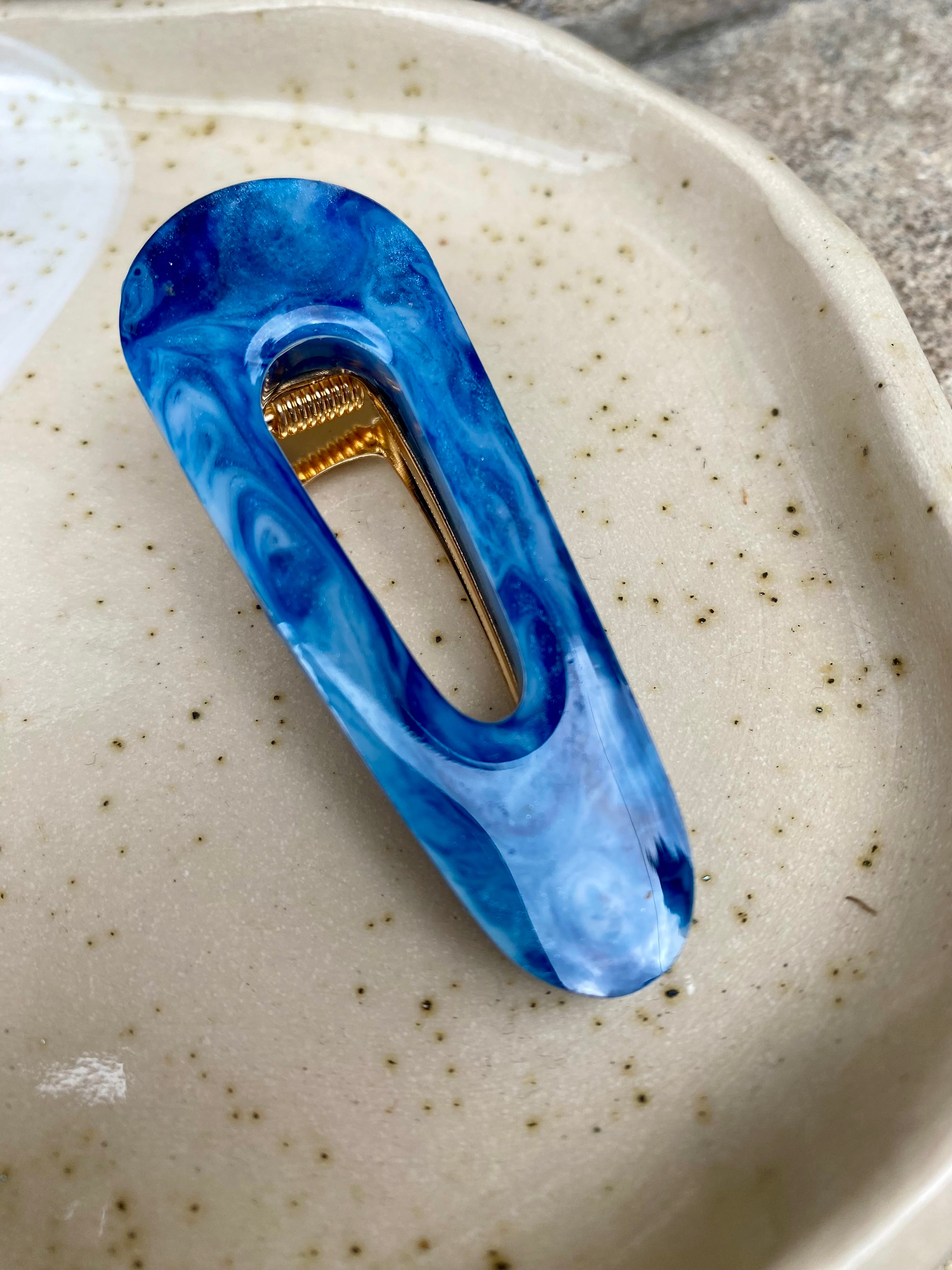 Handmade Resin Hair Clip