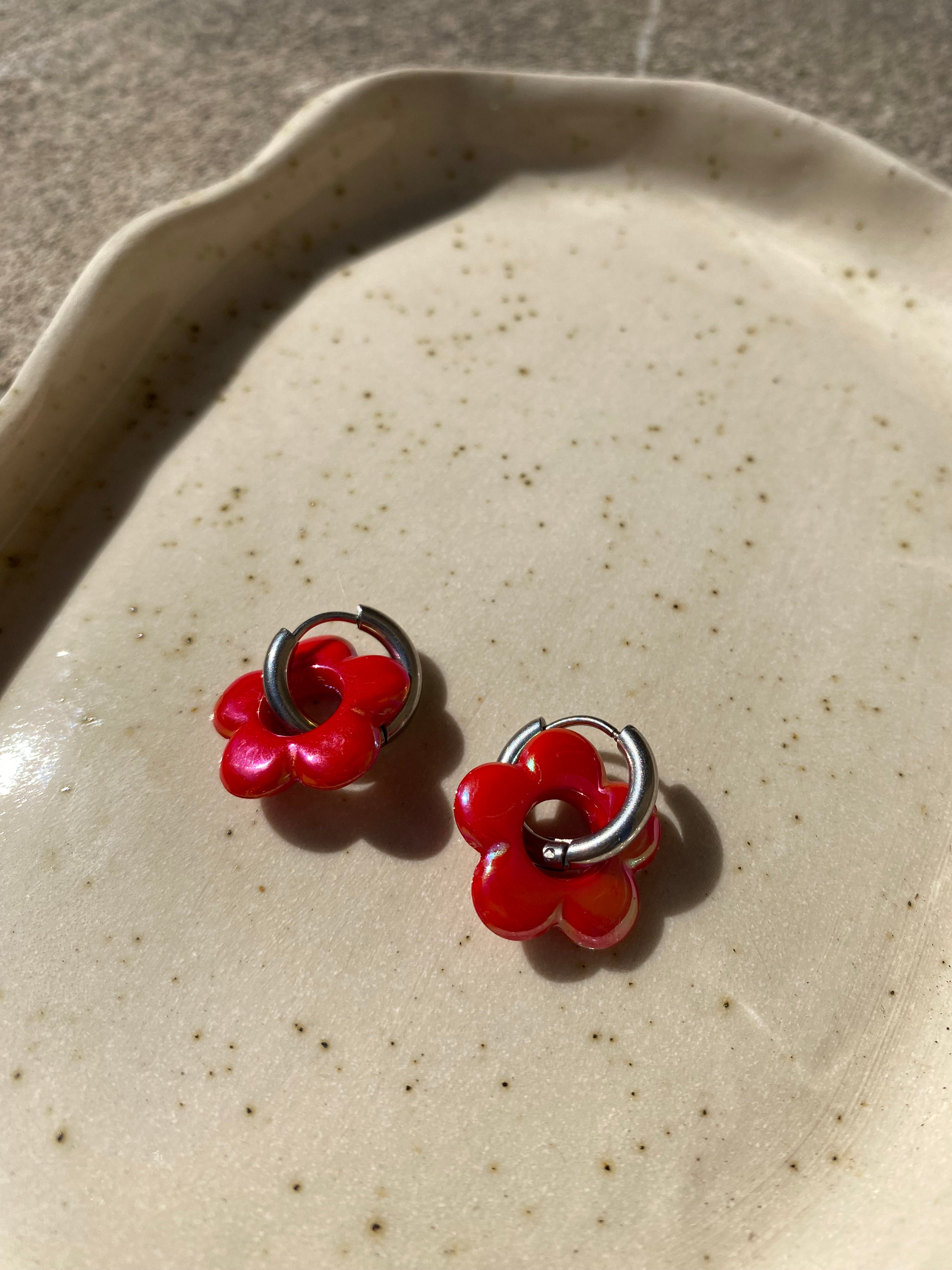 Flower Hoops