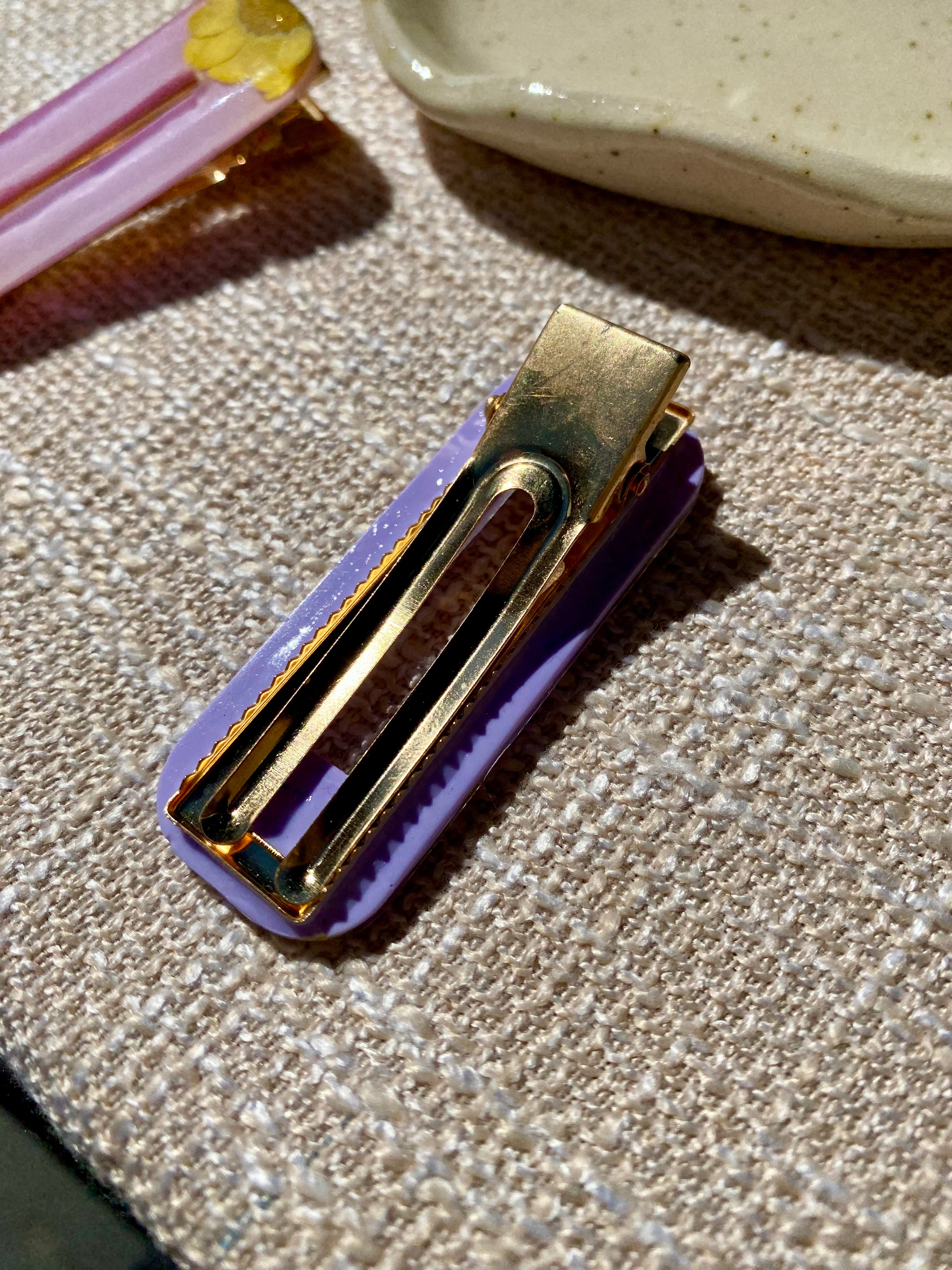 Resin Hair Clip