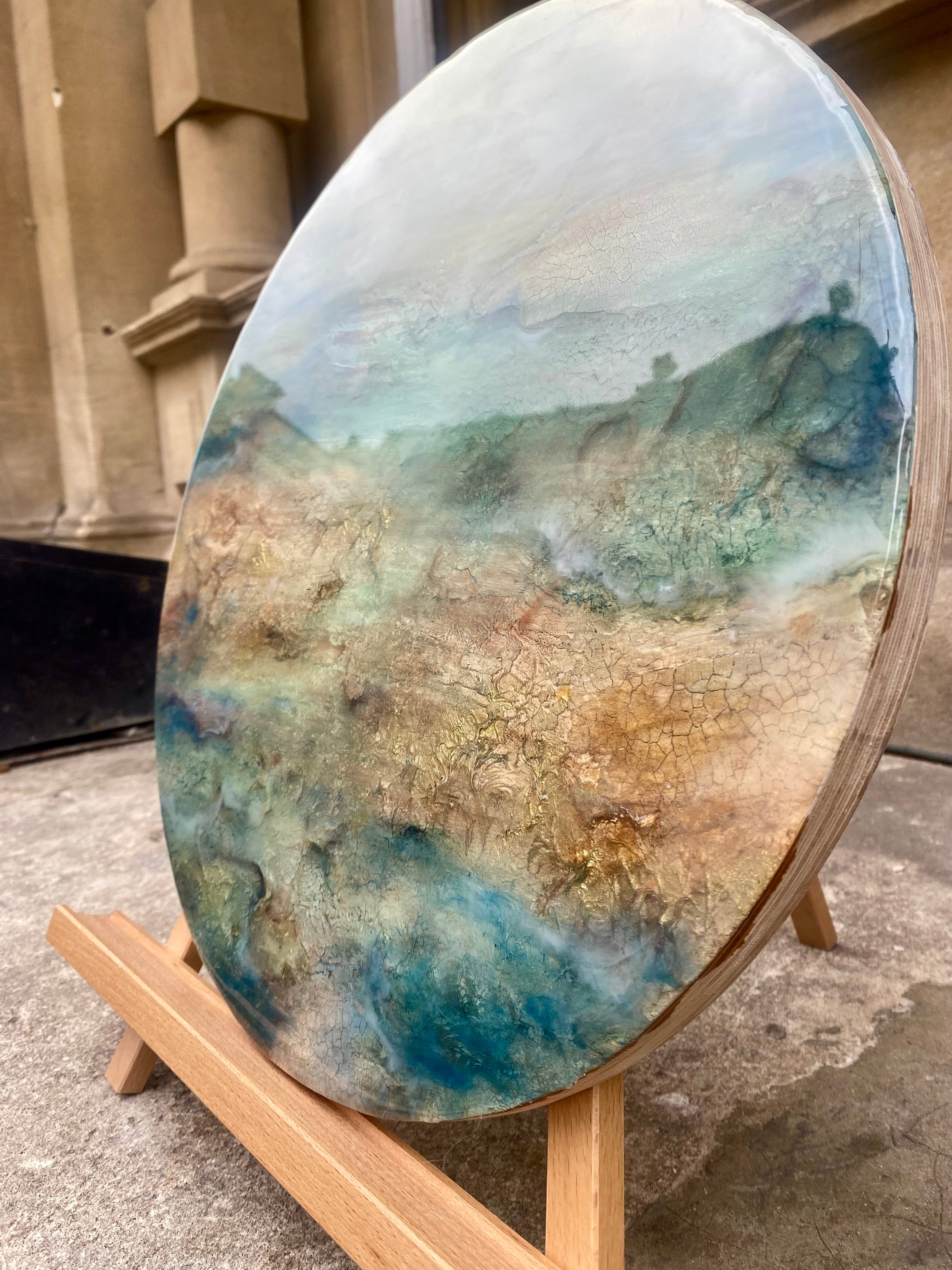 ‘Into the Wild’ Abstract Resin Art Piece