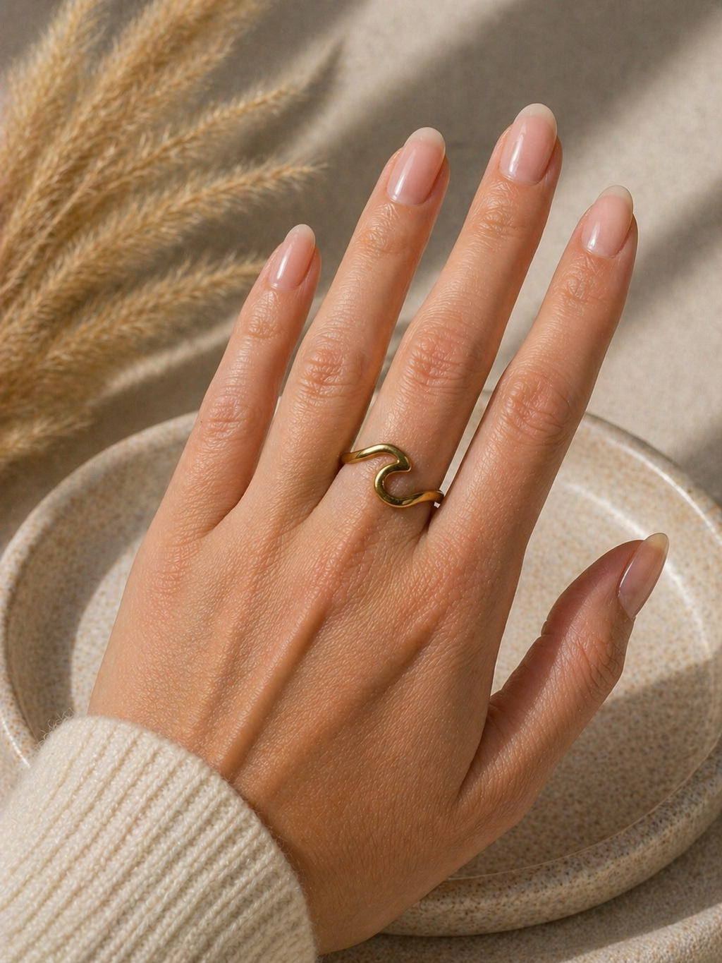 Waterproof Wave Ring