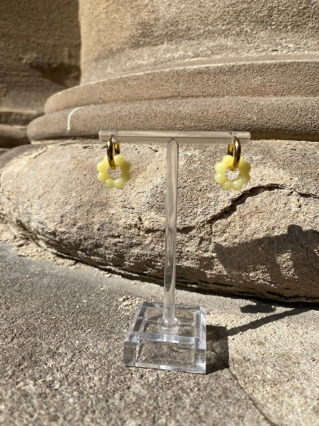 Resin Charm Hoops