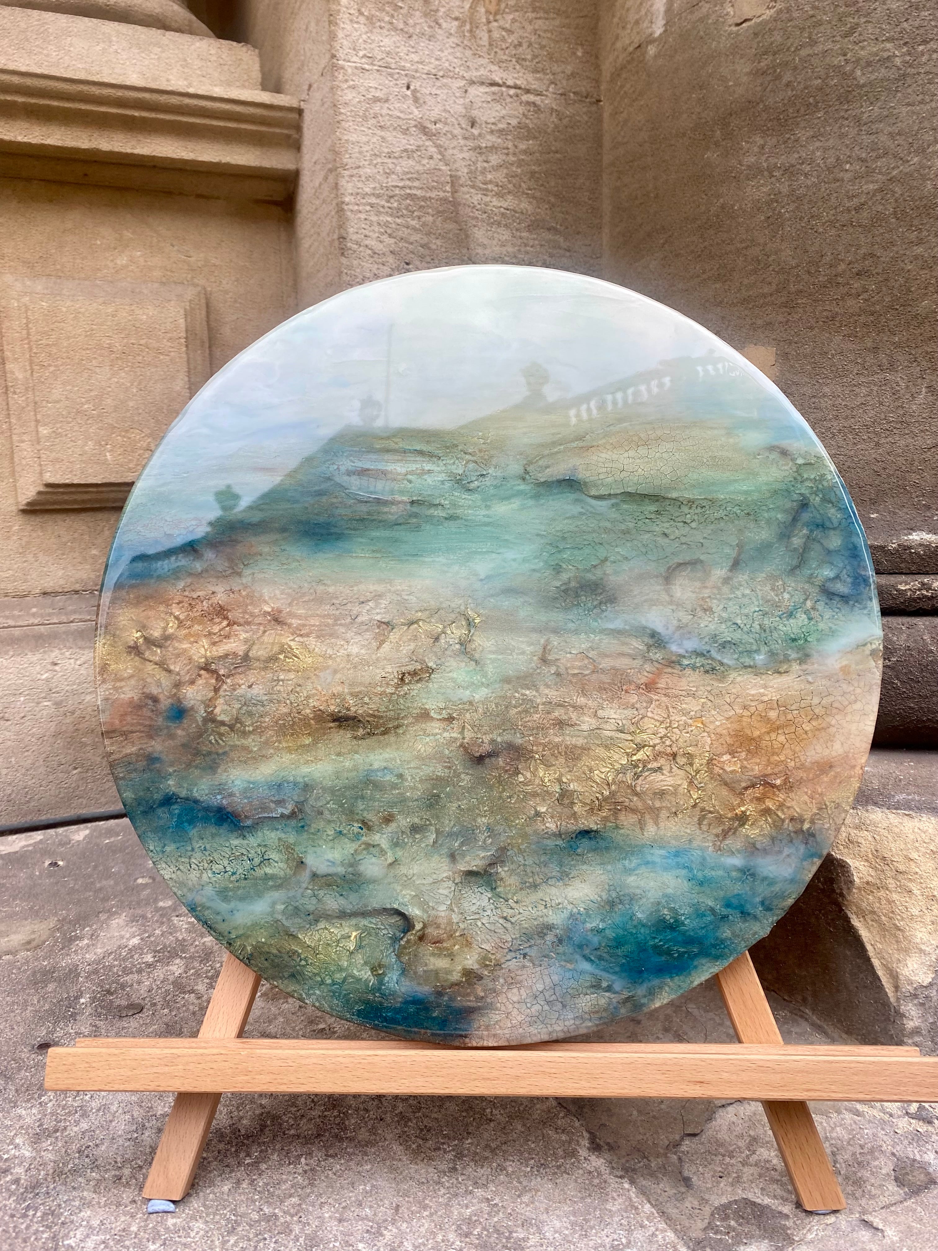 ‘Into the Wild’ Abstract Resin Art Piece