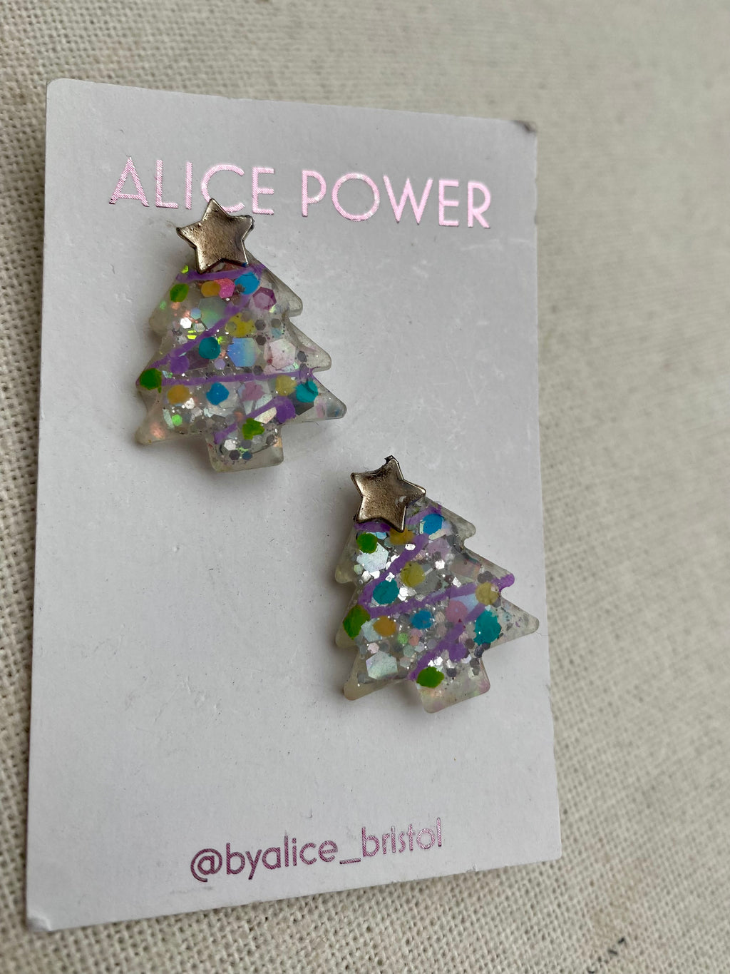 Christmas Tree Earrings
