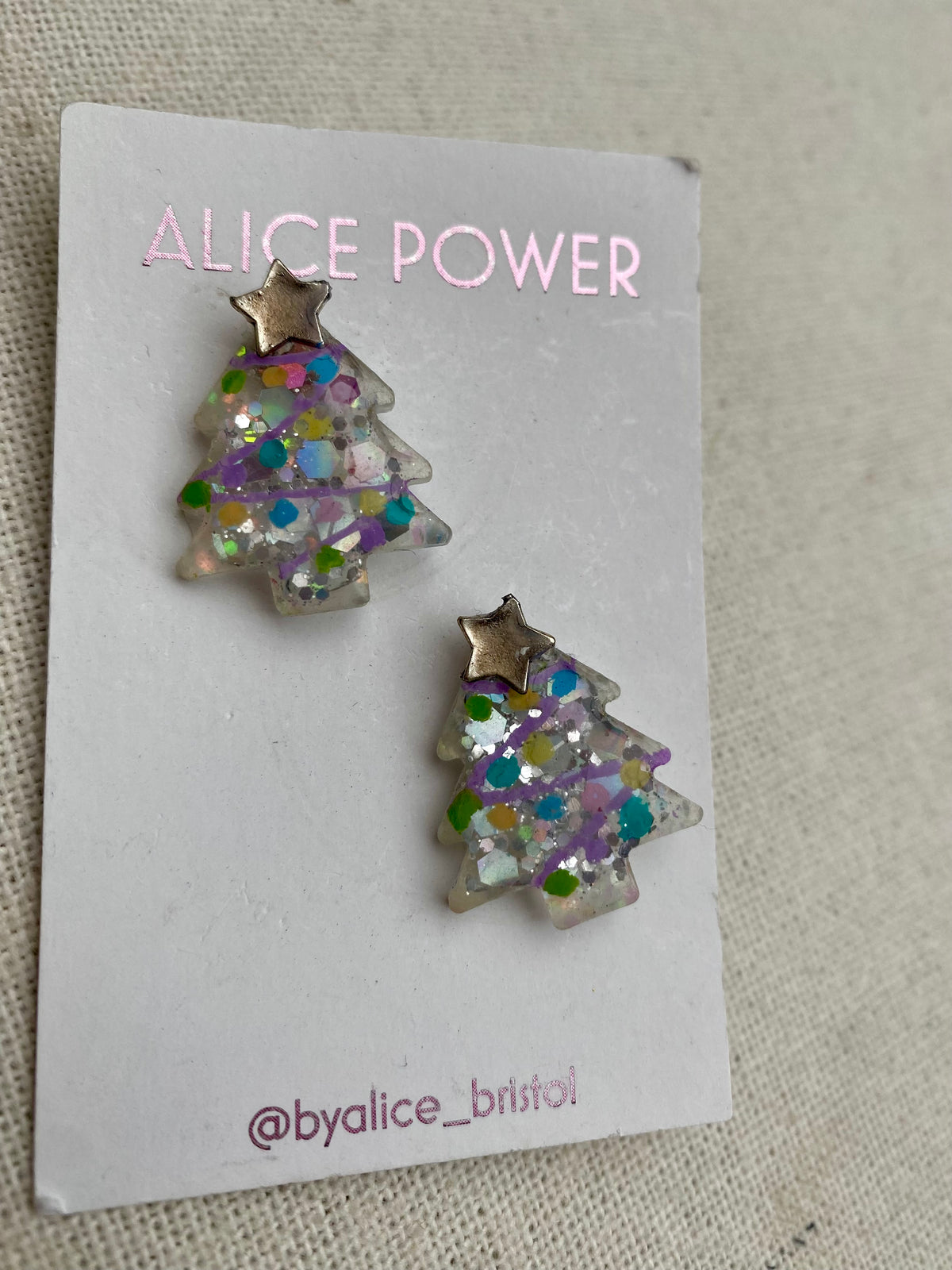 Christmas Tree Earrings