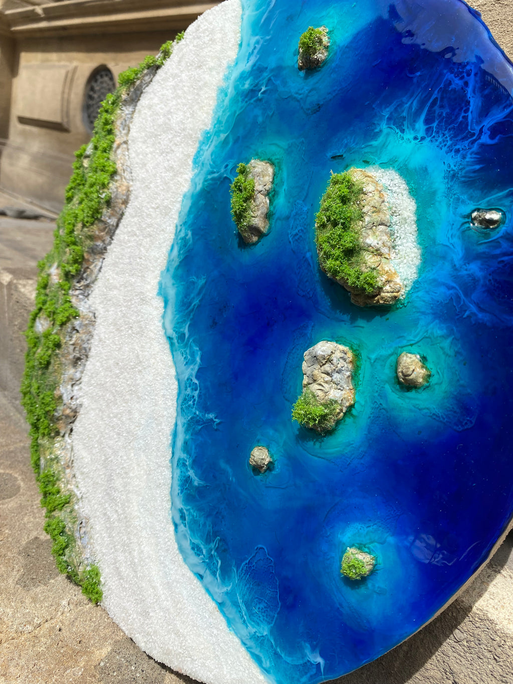 Ocean art piece ‘White Sands’