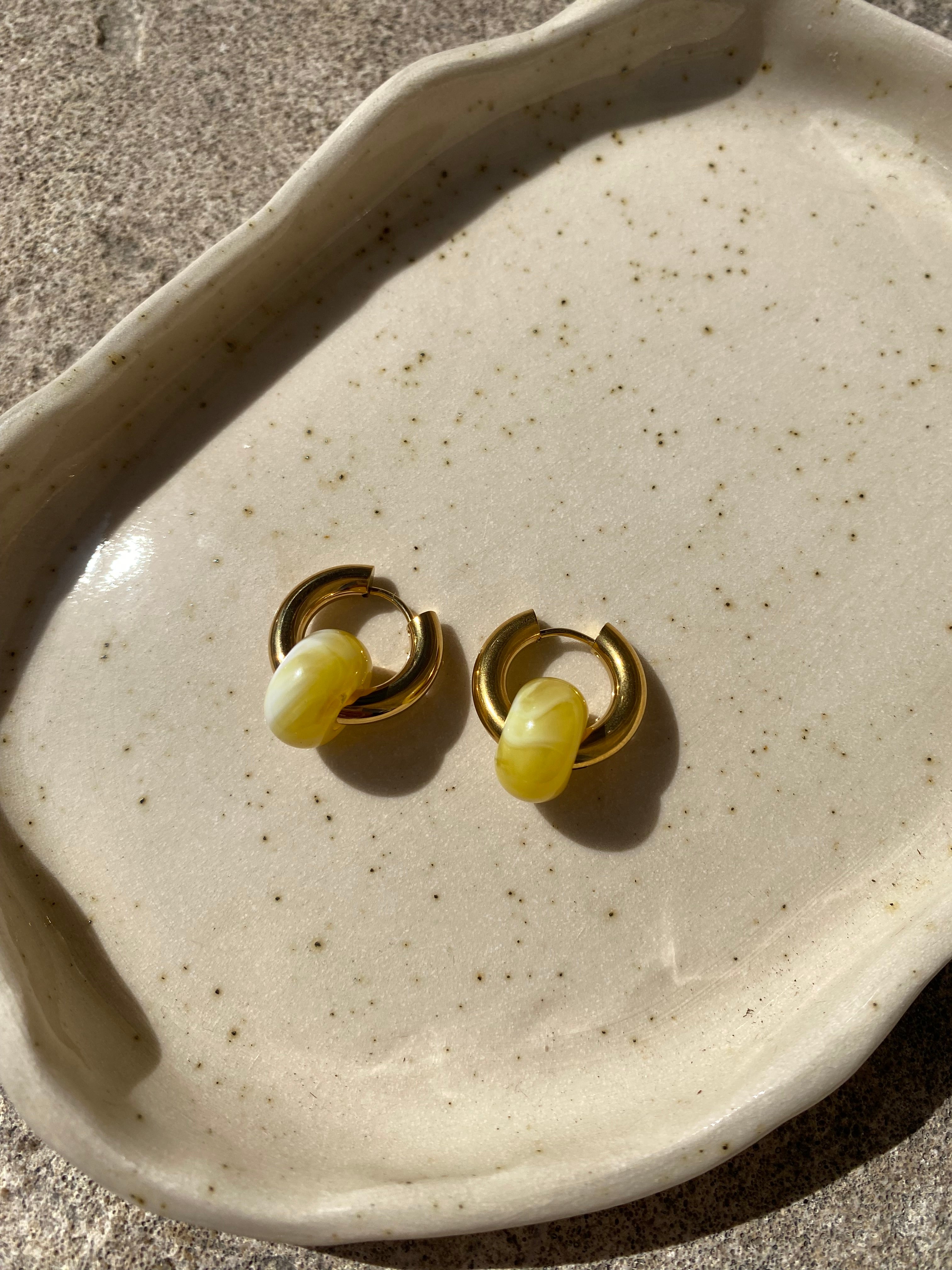 Resin Beads On Waterproof Hoops
