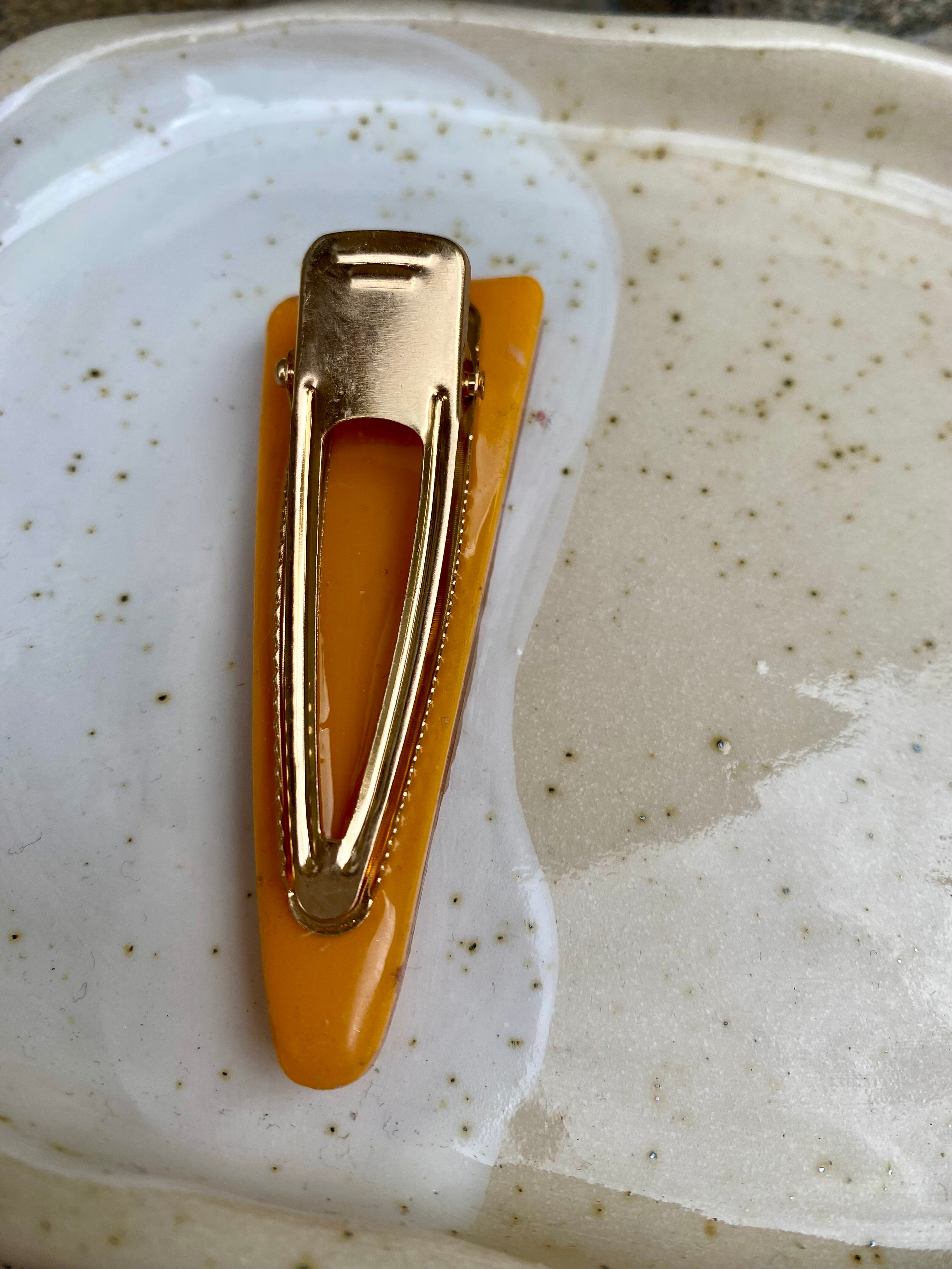 Handmade Resin Hair Clip