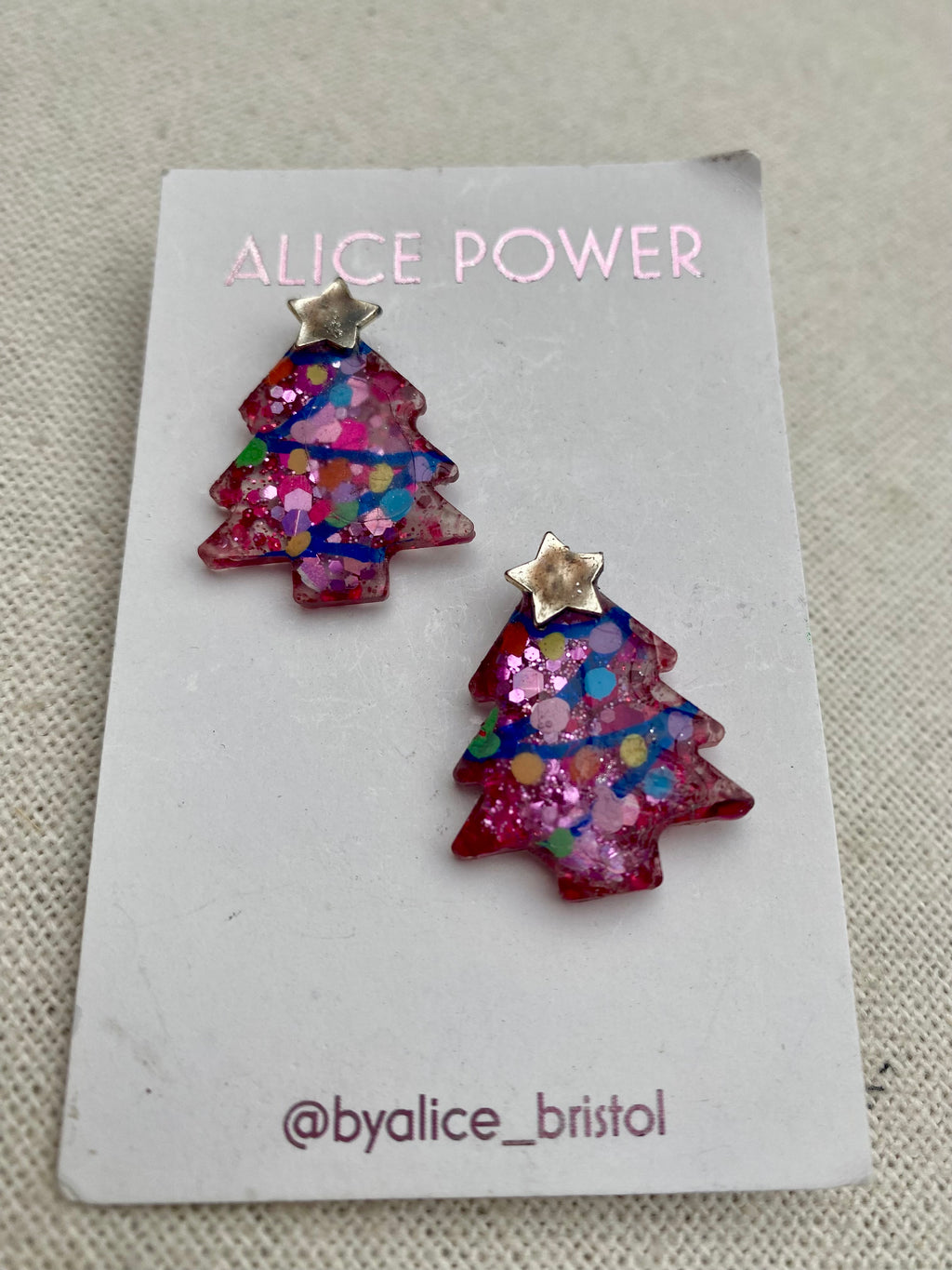Christmas Tree Earrings