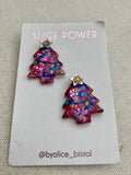 Christmas Tree Earrings
