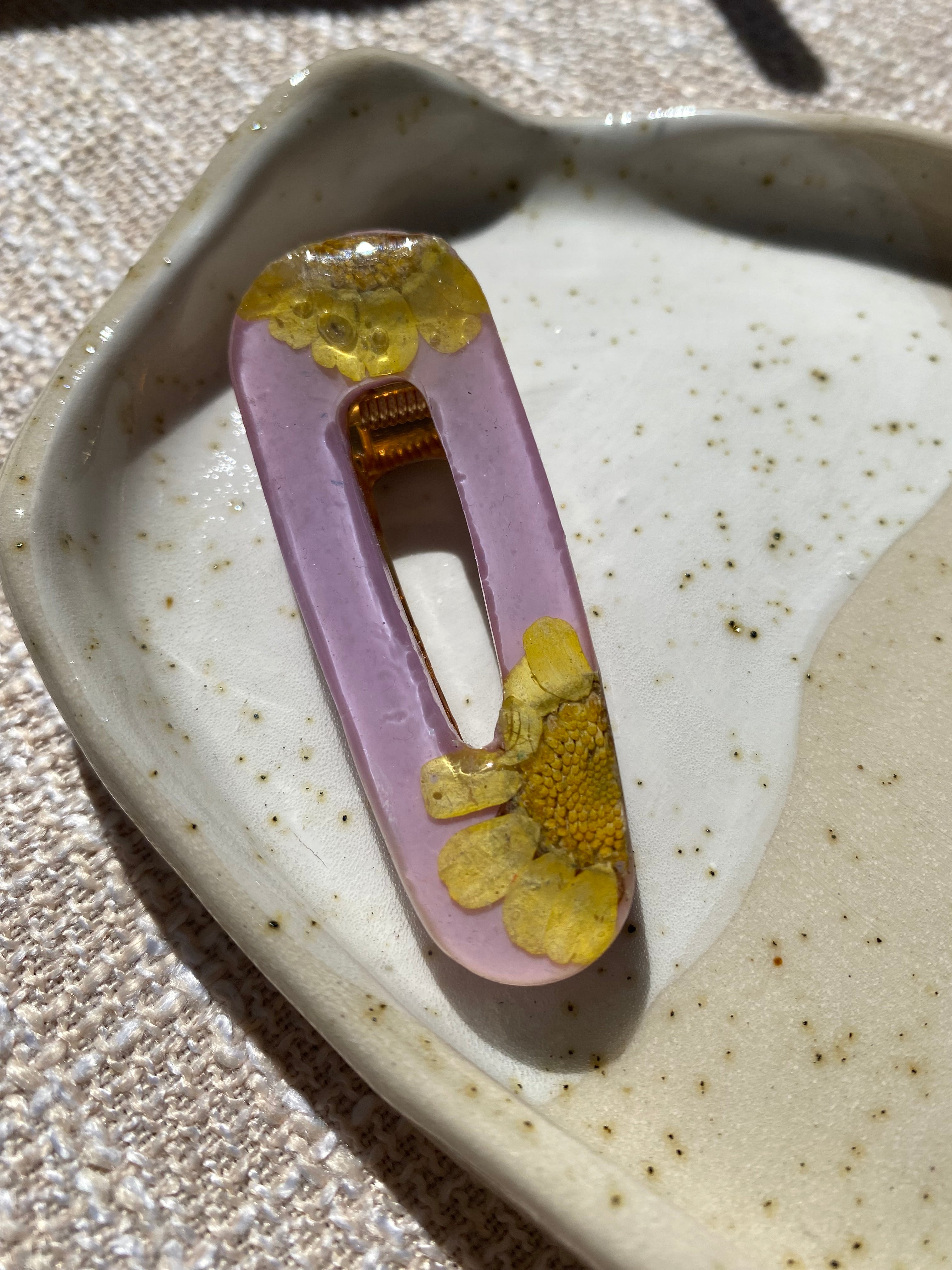 Resin Hair Clip