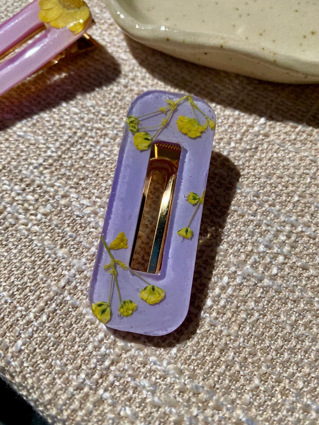 Resin Hair Clip