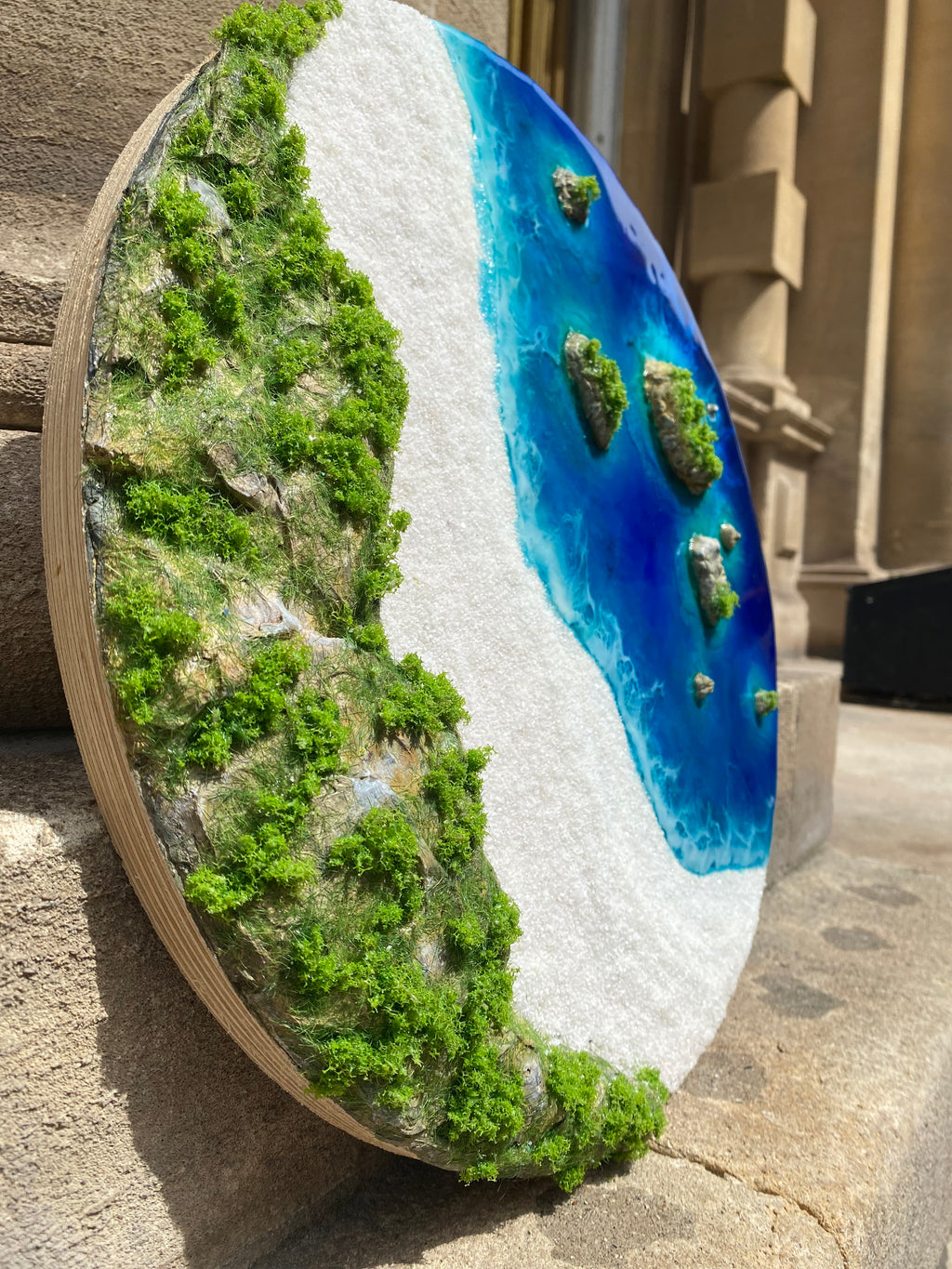 Ocean art piece ‘White Sands’