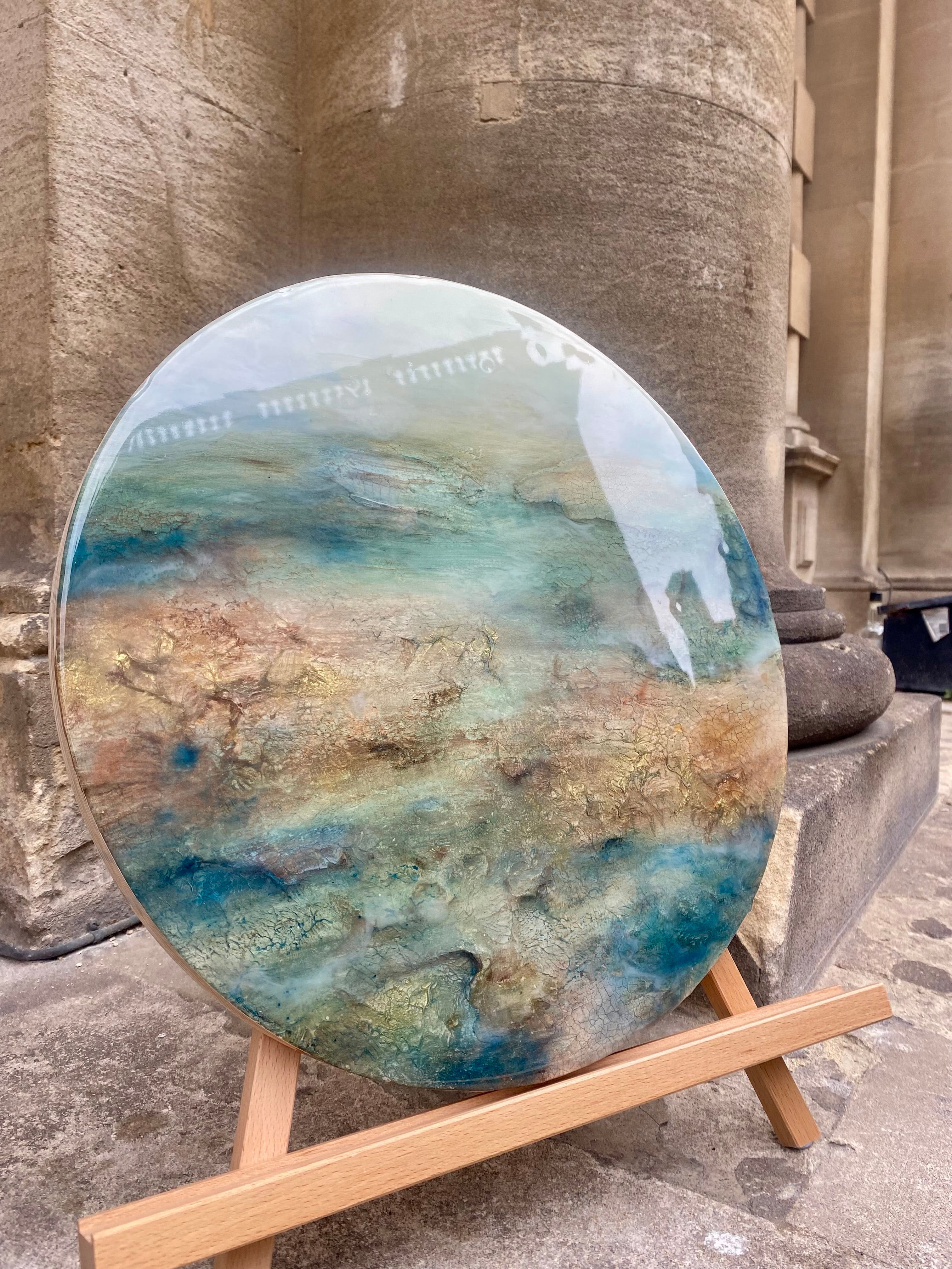 ‘Into the Wild’ Abstract Resin Art Piece