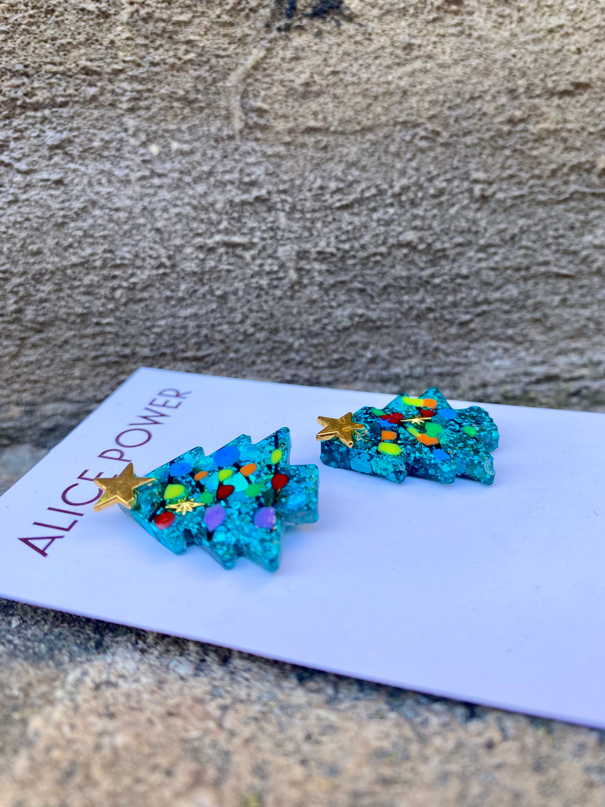 Christmas Tree Earrings