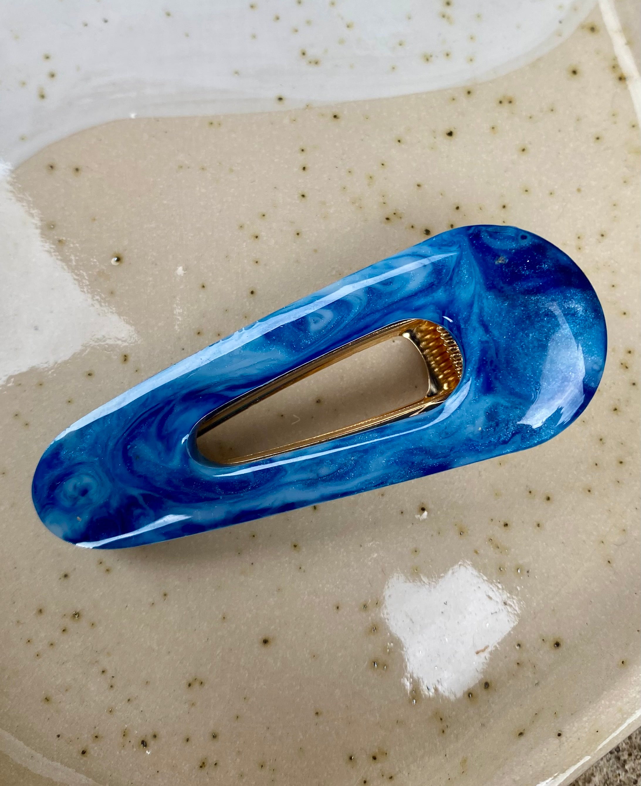Handmade Resin Hair Clip