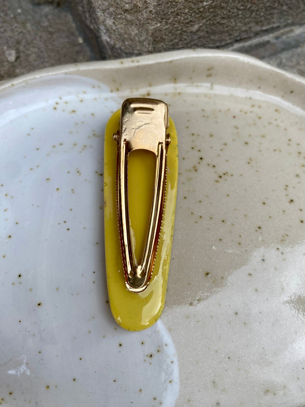Handmade Resin Hair Clip