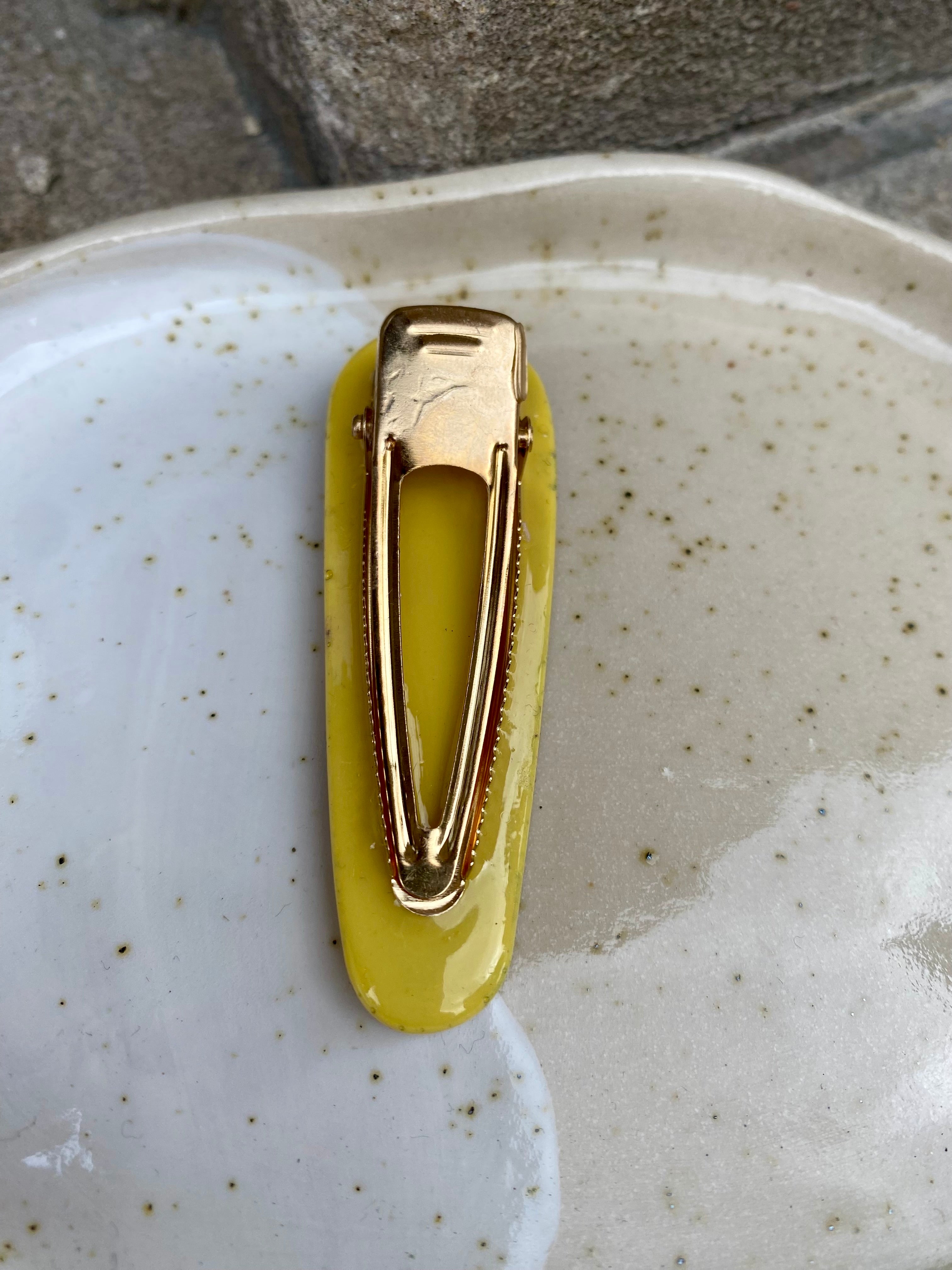 Handmade Resin Hair Clip