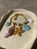 Resin Seashell Charm Bracelet