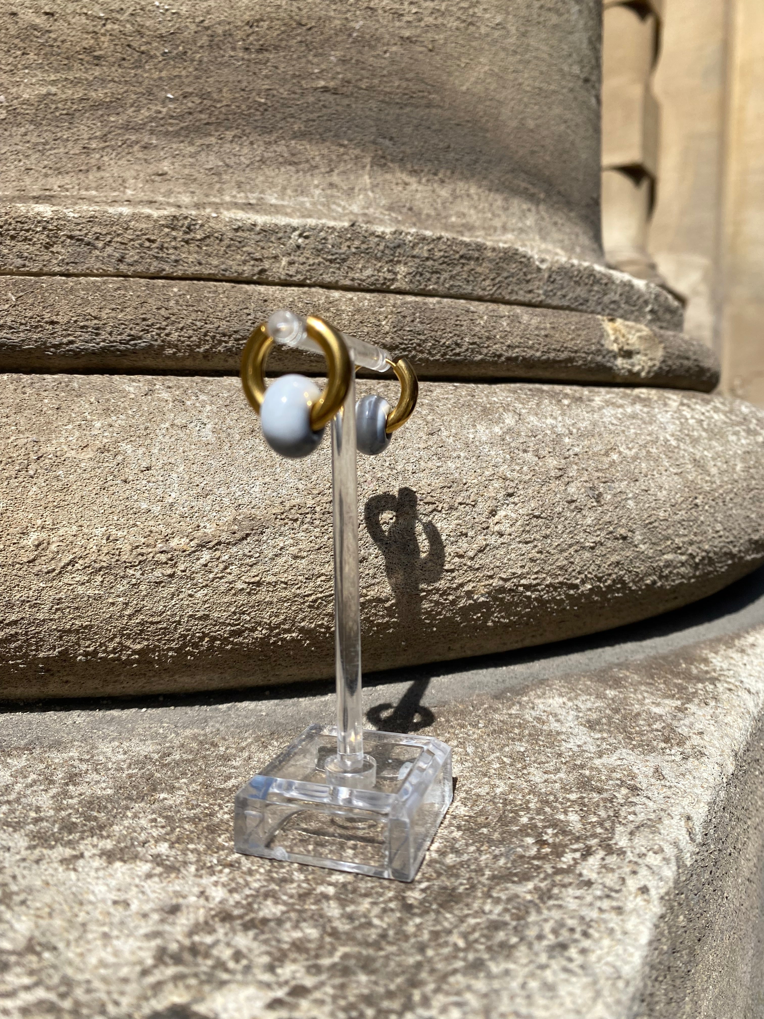 Resin Beads On Waterproof Hoops