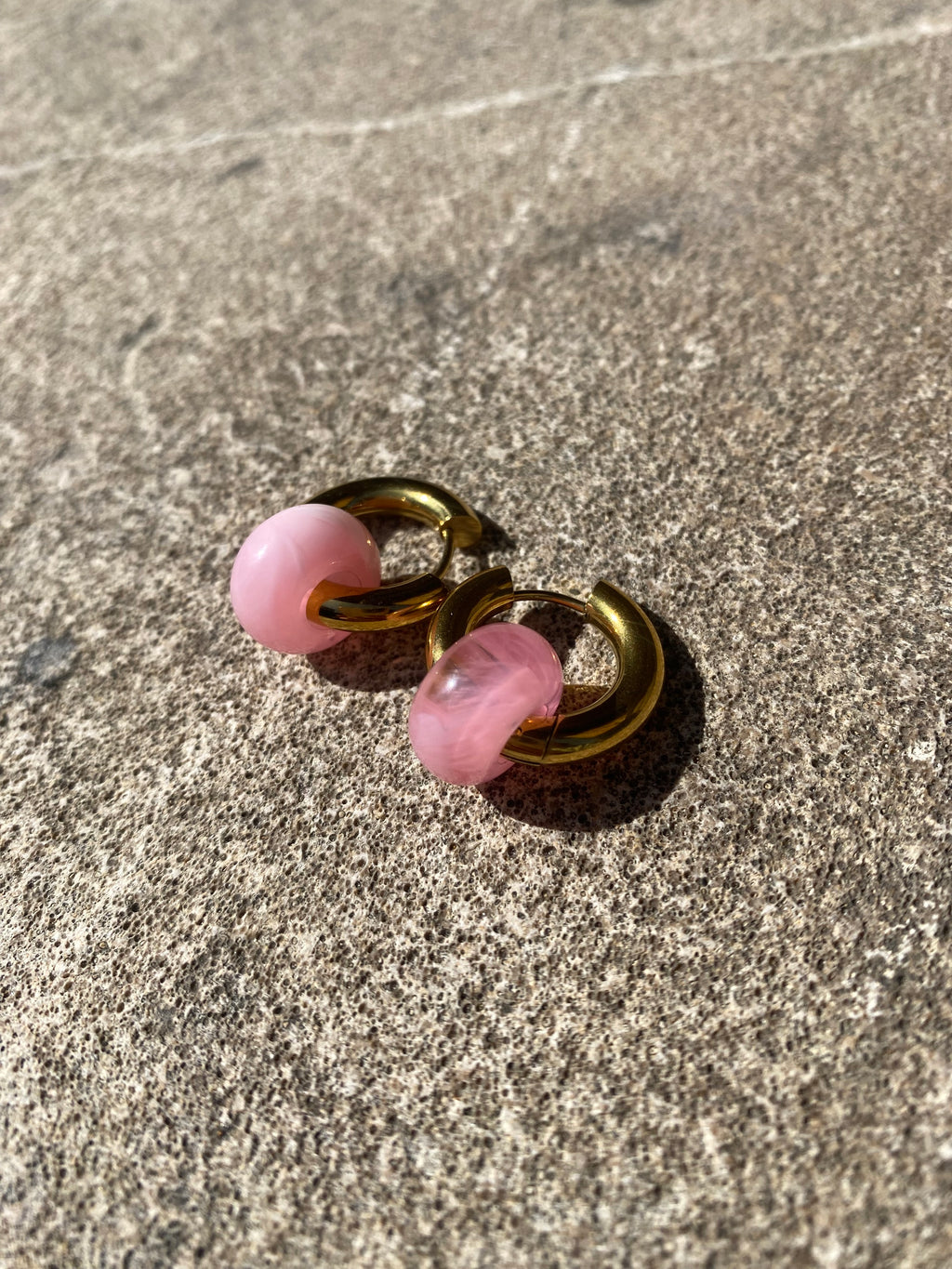 Resin Beads On Waterproof Hoops