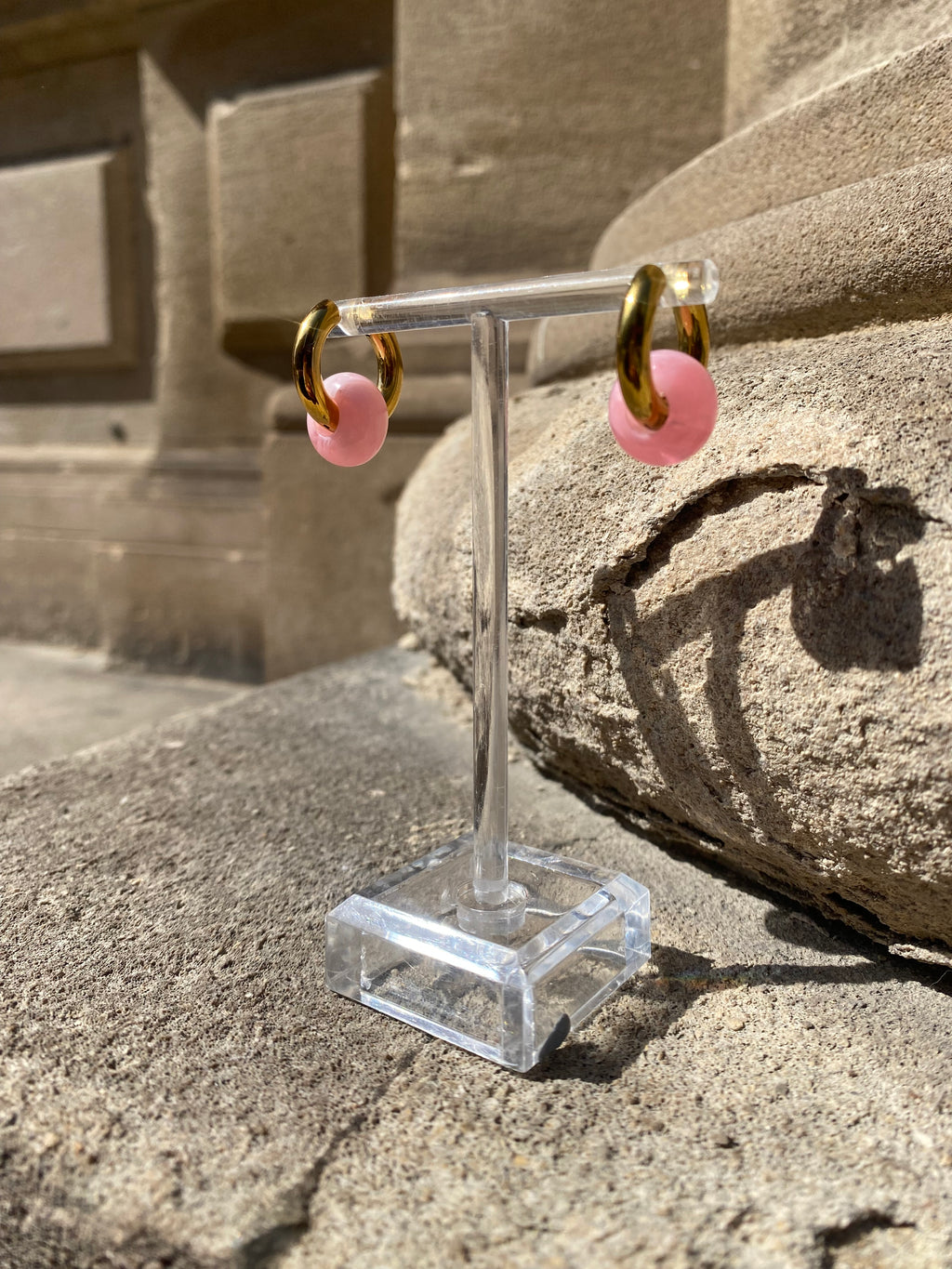 Resin Beads On Waterproof Hoops
