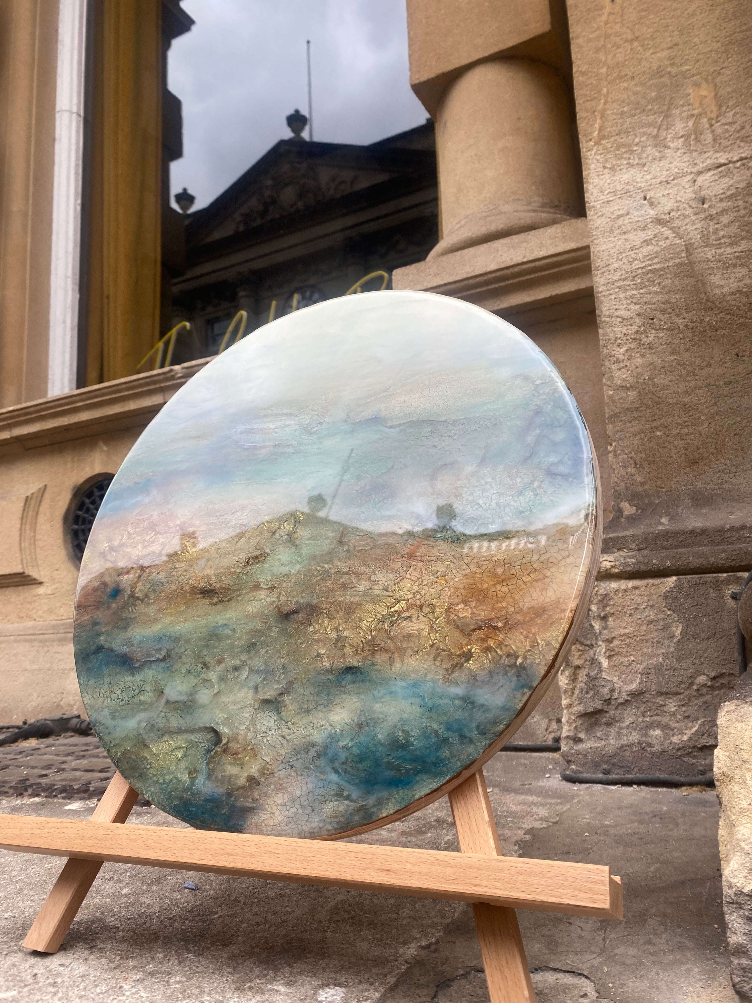 ‘Into the Wild’ Abstract Resin Art Piece