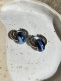 Resin Marble Bead Hoops