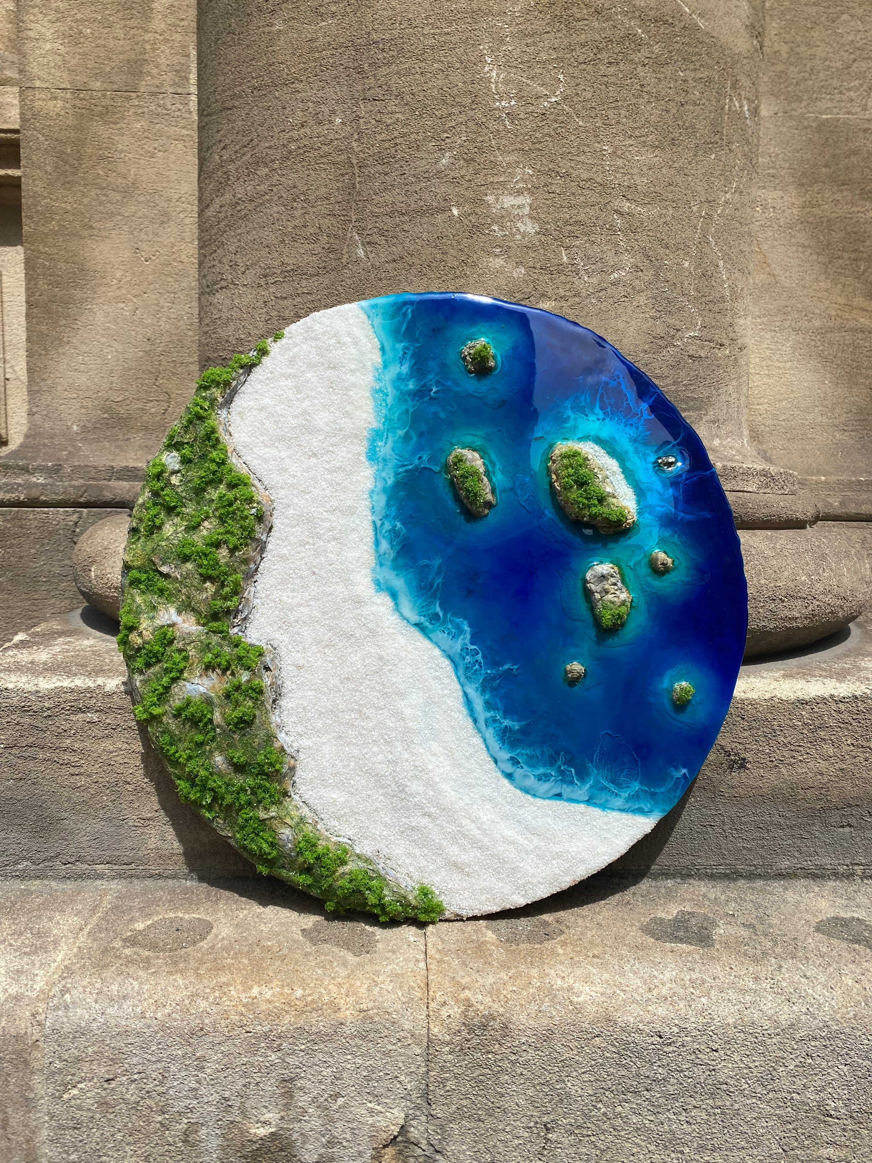 Ocean art piece ‘White Sands’